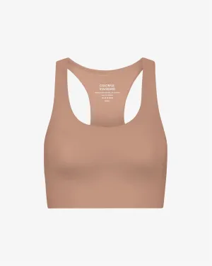 Active Cropped Bra - Rosewood Mist