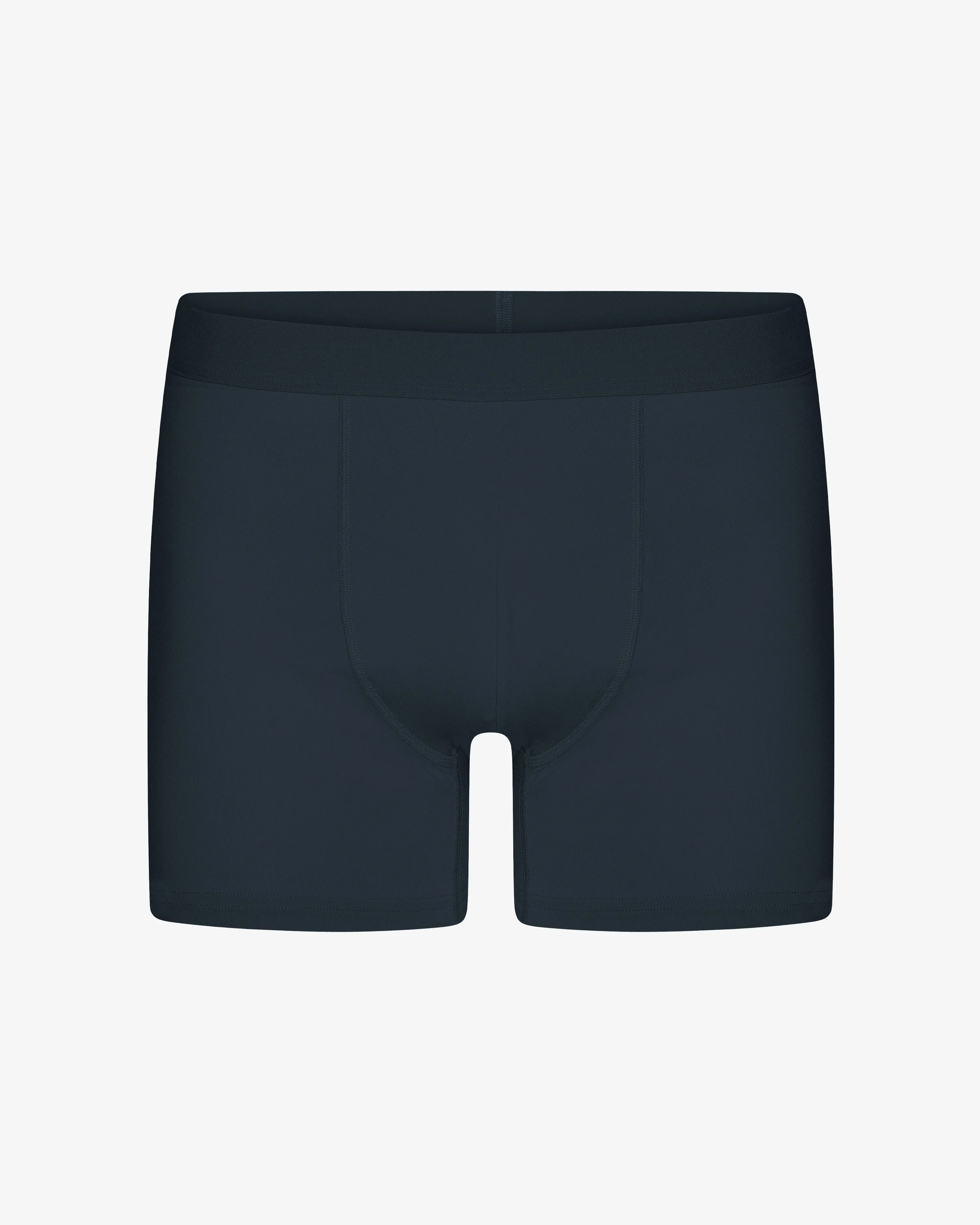 Classic Organic Boxer Briefs - Petrol Blue
