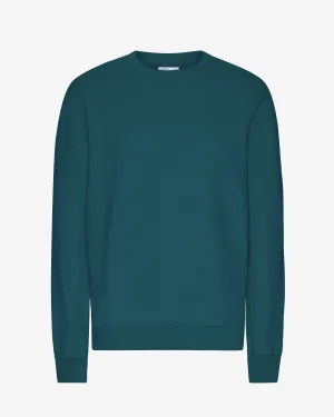 Classic Organic Crew - Ocean Green