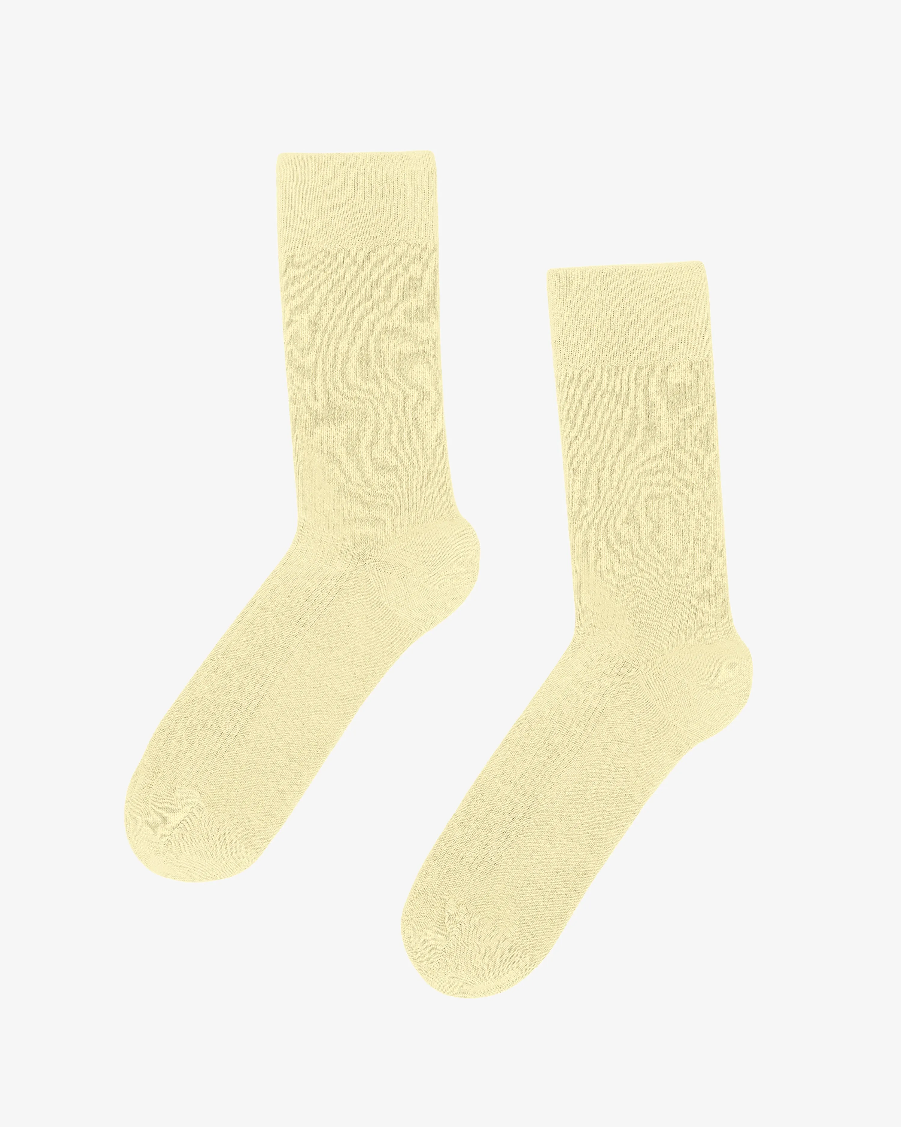 Classic Organic Sock - Soft Yellow