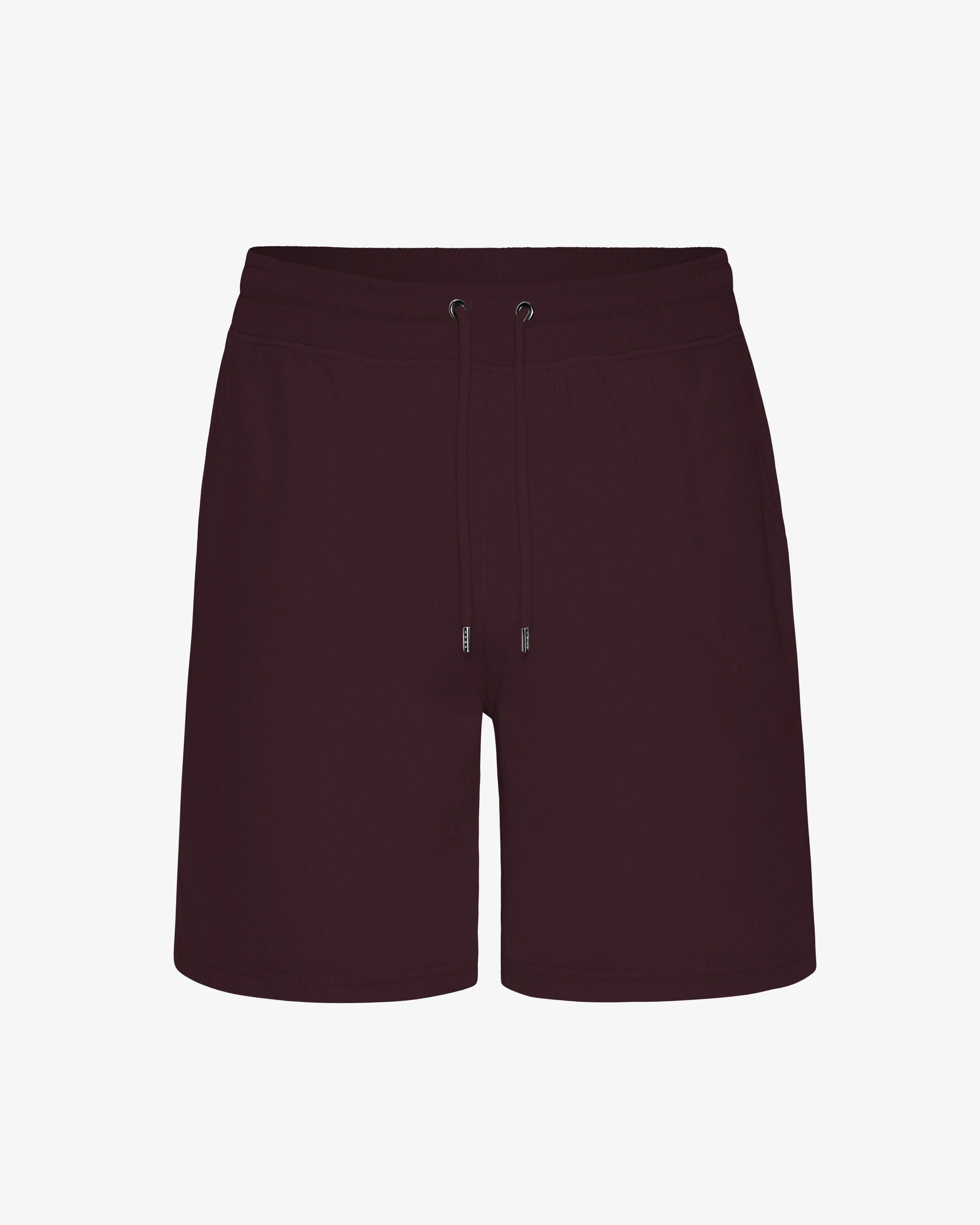 Classic Organic Sweatshorts - Oxblood Red