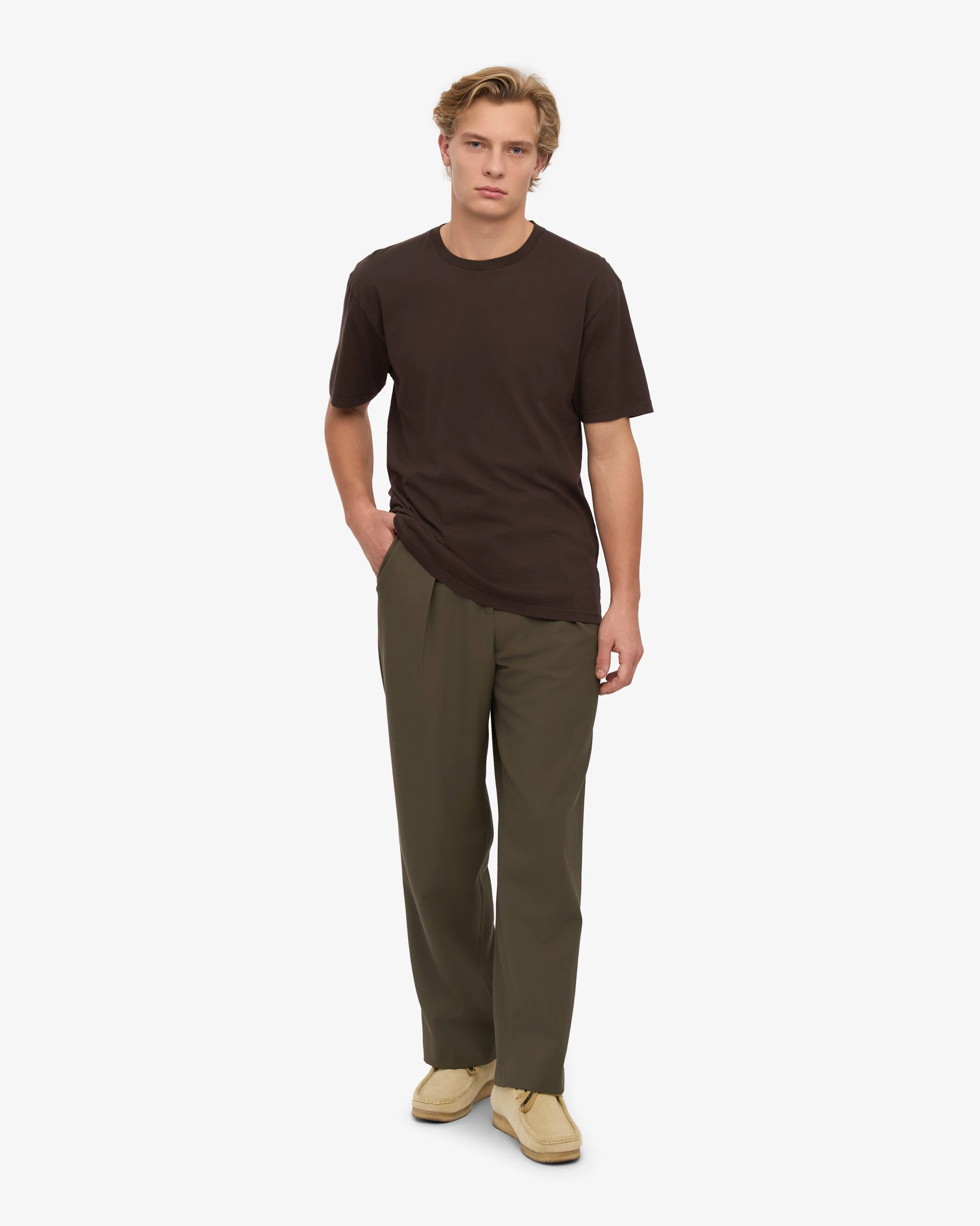 Classic Organic Tee - Coffee Brown