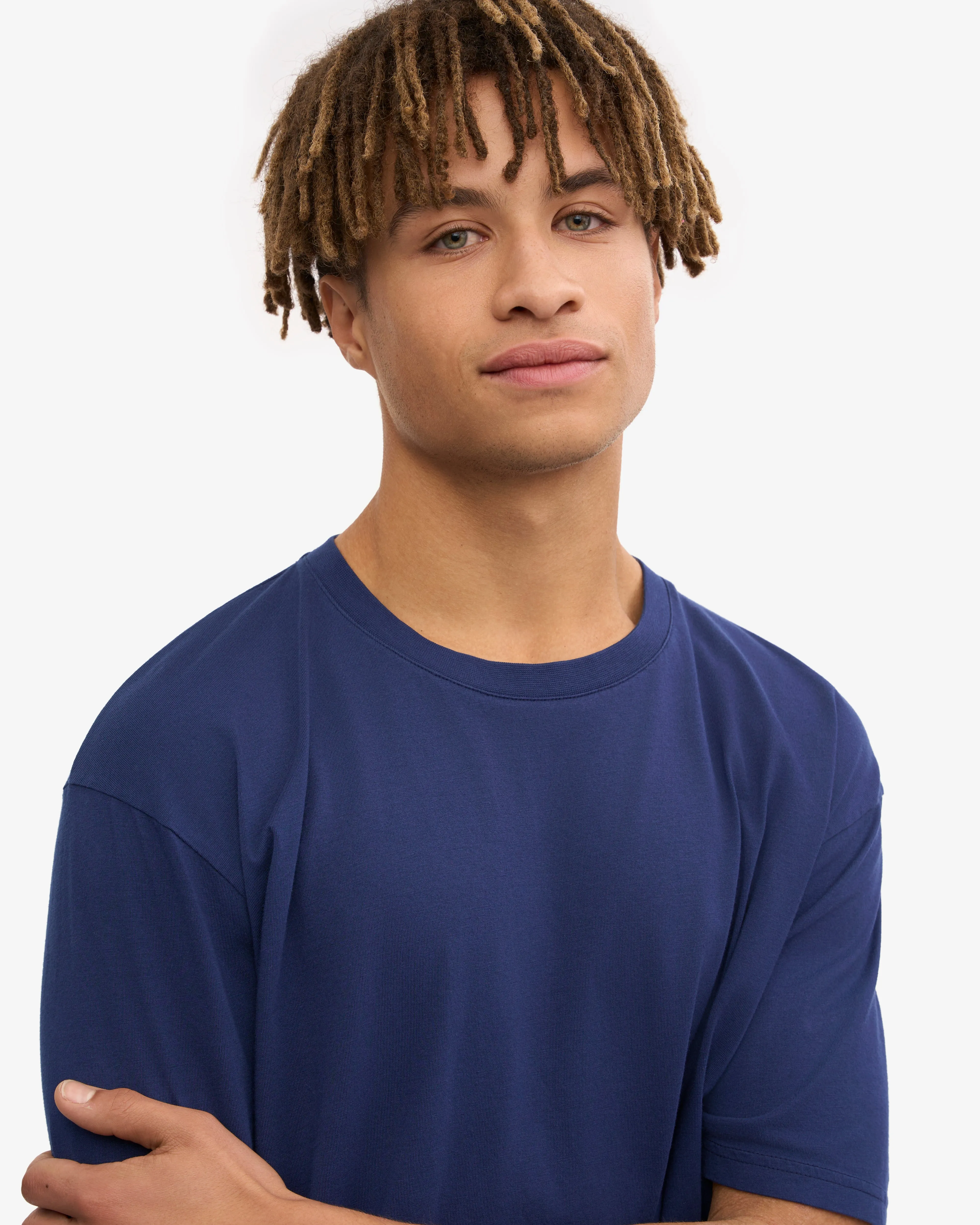 Classic Organic Tee - Marine Blue