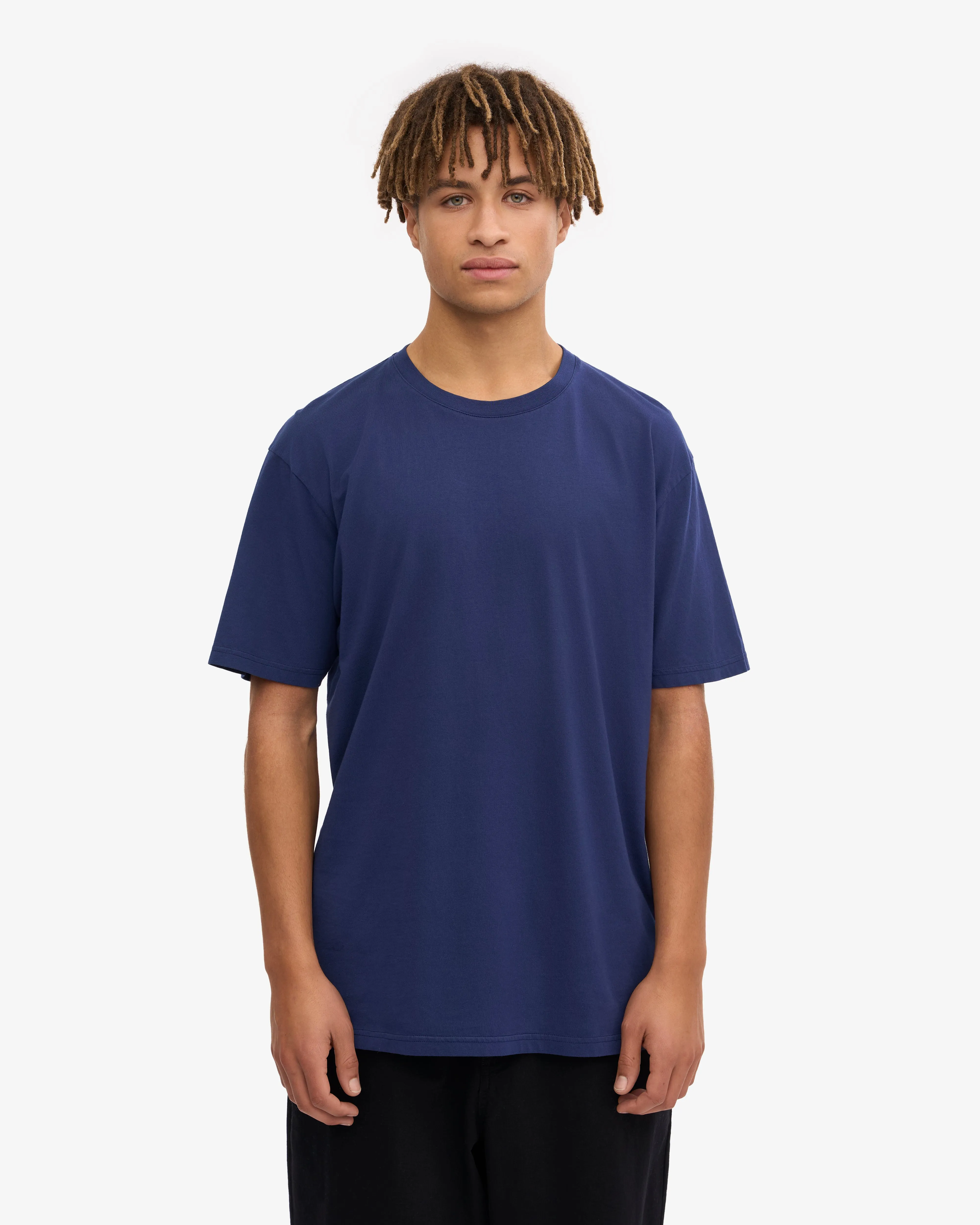 Classic Organic Tee - Marine Blue