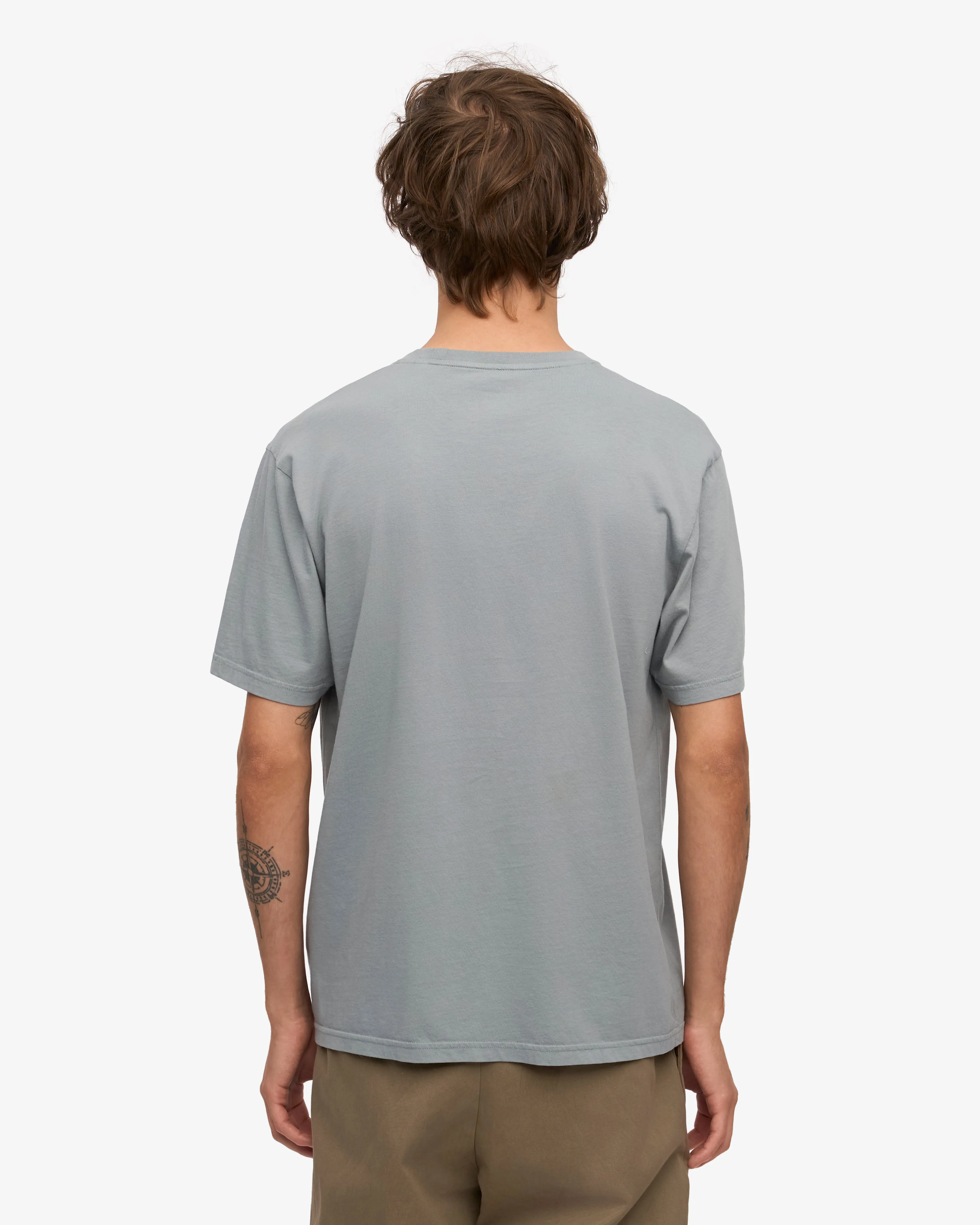 Classic Organic Tee - Steel Blue