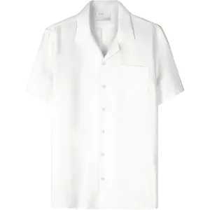 COLORFUL STANDARD - LINEN BLOUSE - OPTICAL WHITE