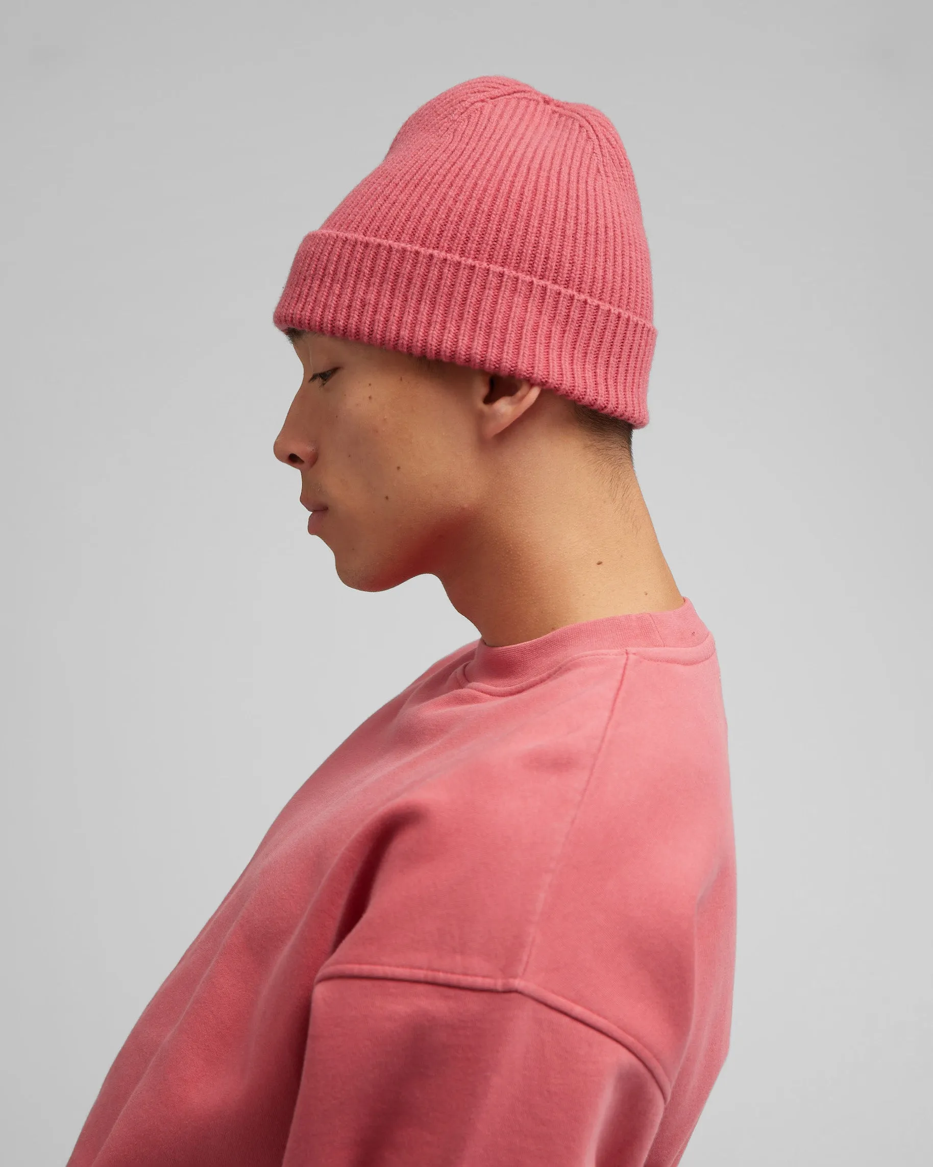 Merino Wool Beanie - Desert Khaki