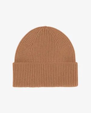 Merino Wool Beanie - Sahara Camel