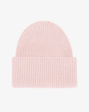 Merino Wool Hat - Faded Pink