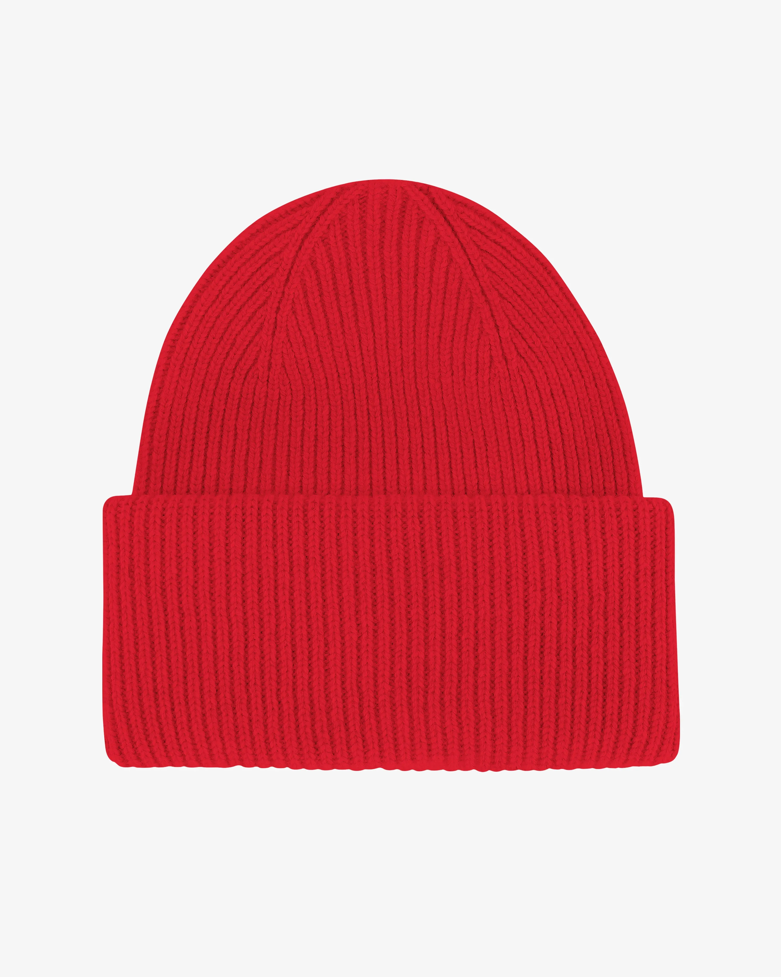 Merino Wool Hat - Scarlet Red