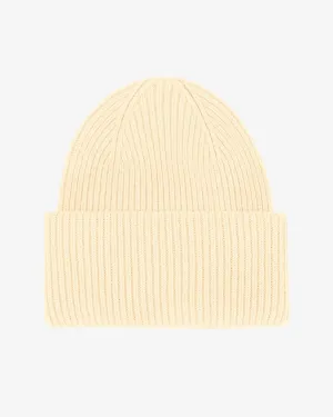Merino Wool Hat - Soft Yellow