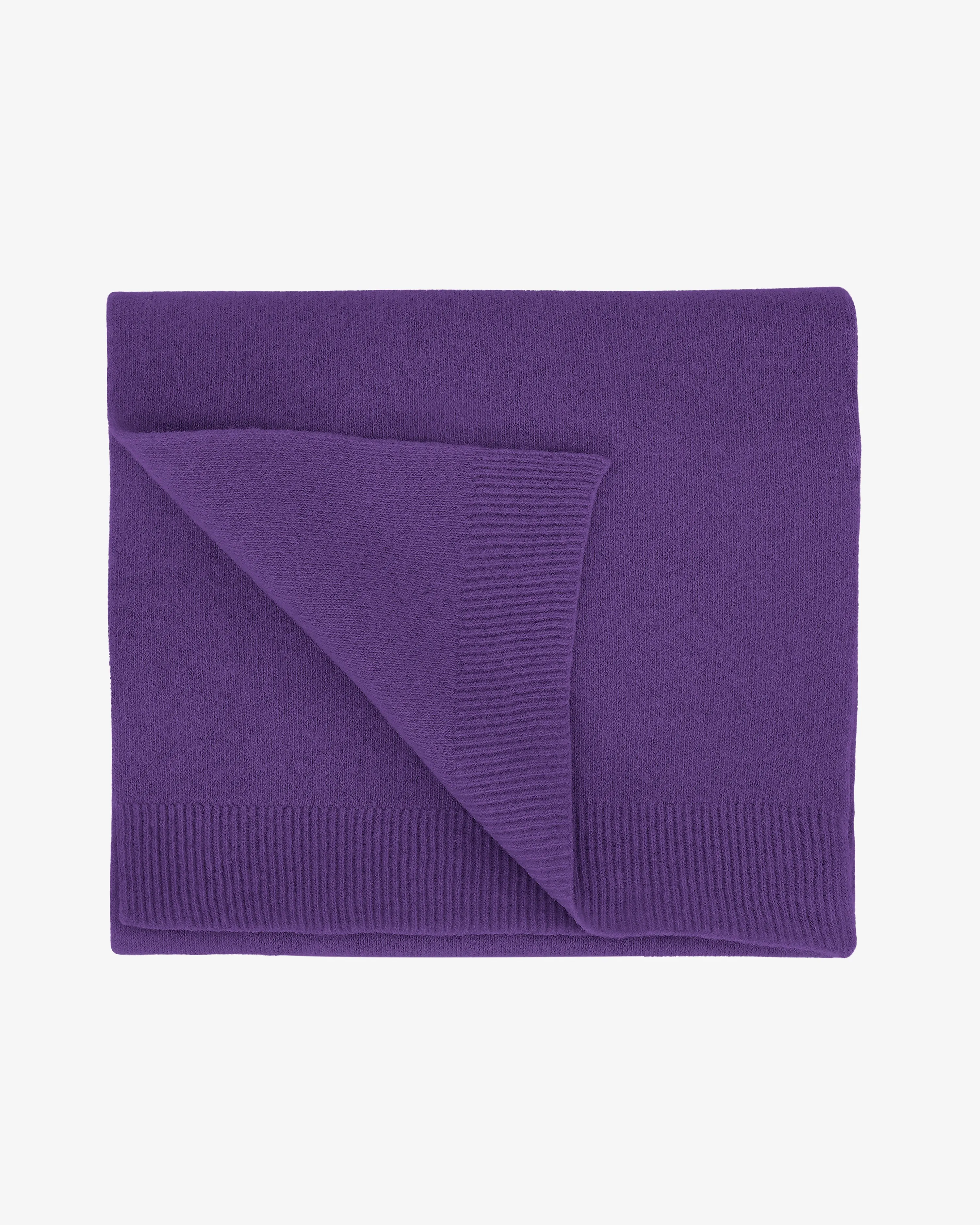 Merino Wool Scarf - Ultra Violet