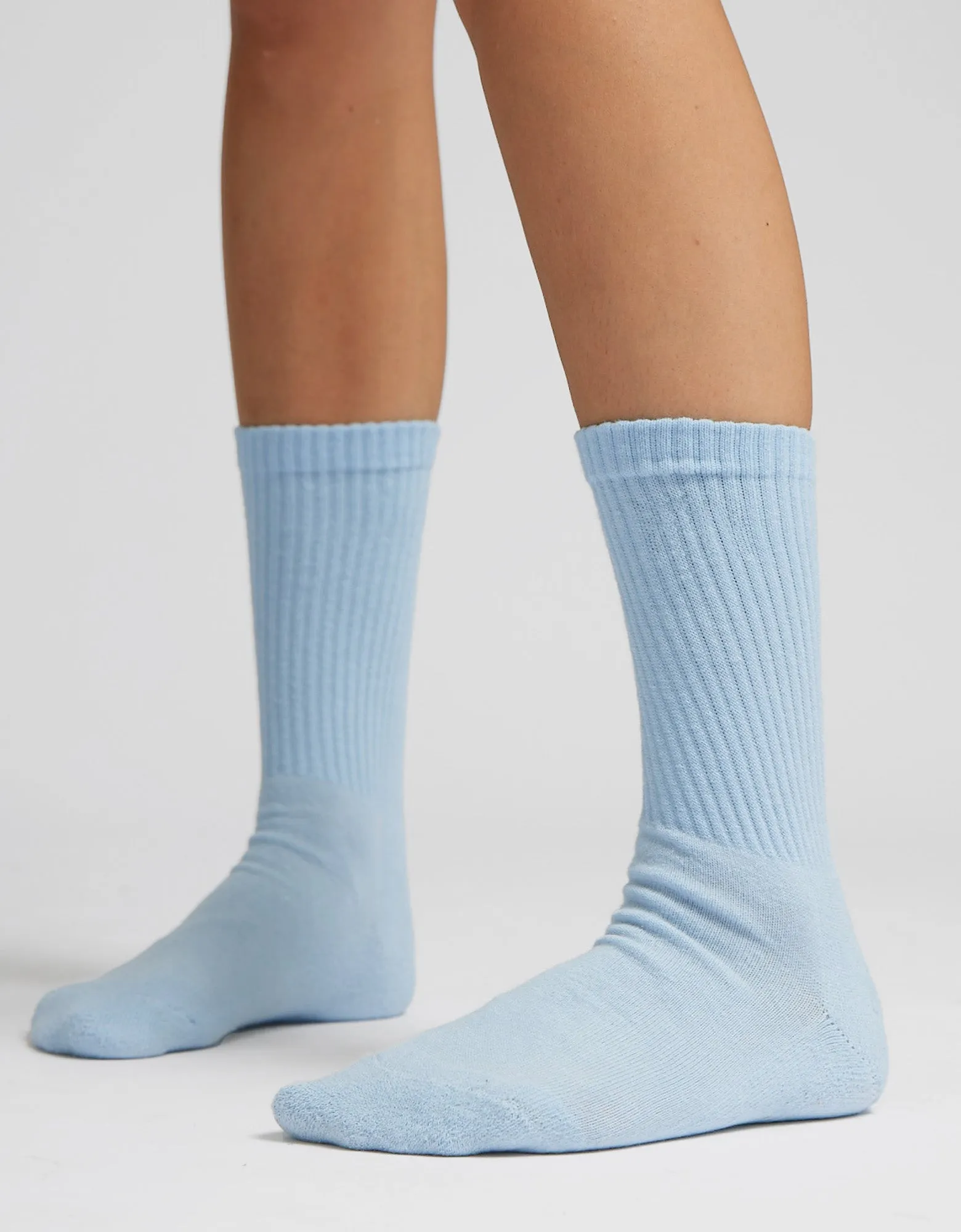 Organic Active Sock - Optical White