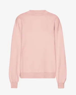 Organic Oversized Crew - Faded Pink