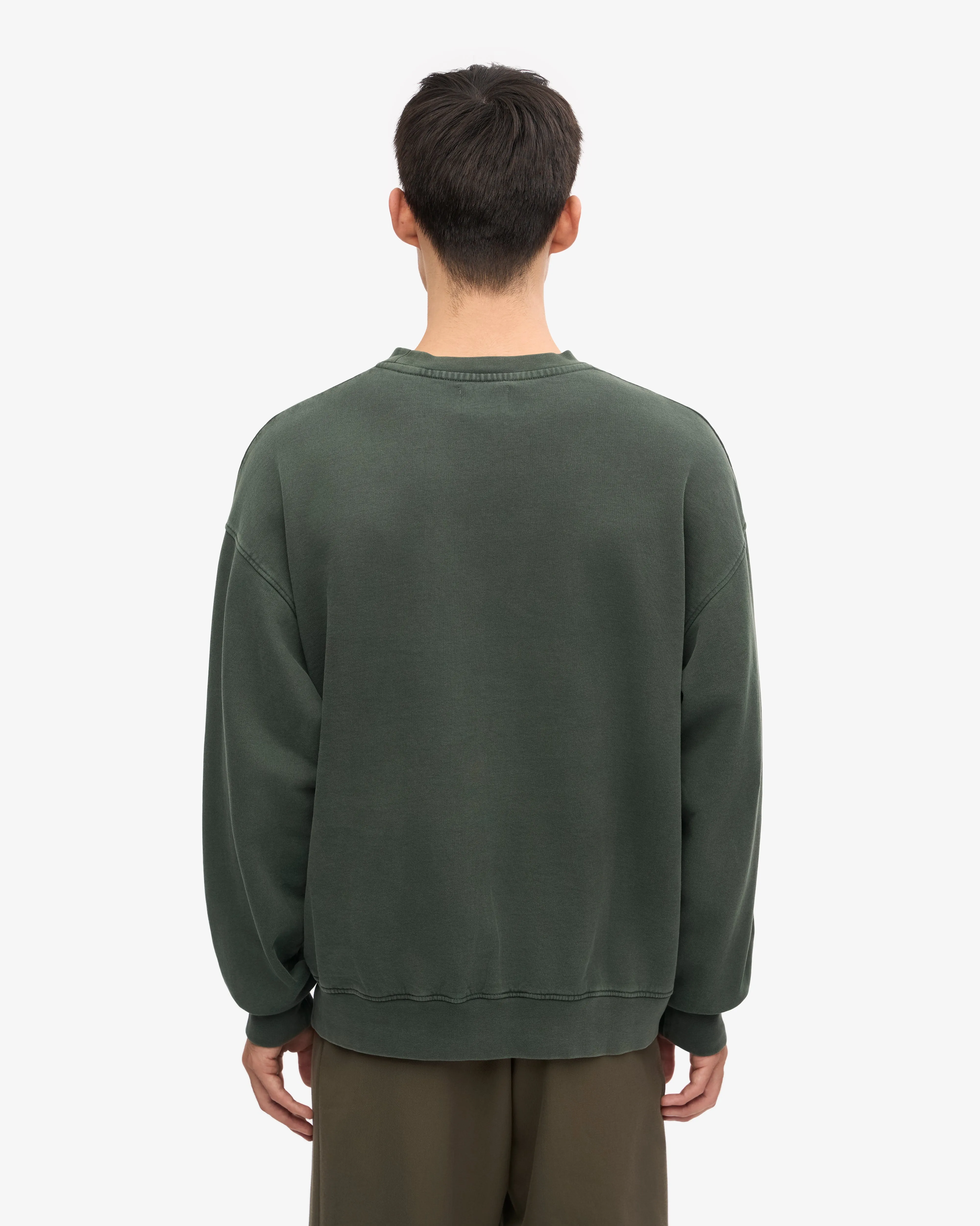 Organic Oversized Crew - Midnight Forest