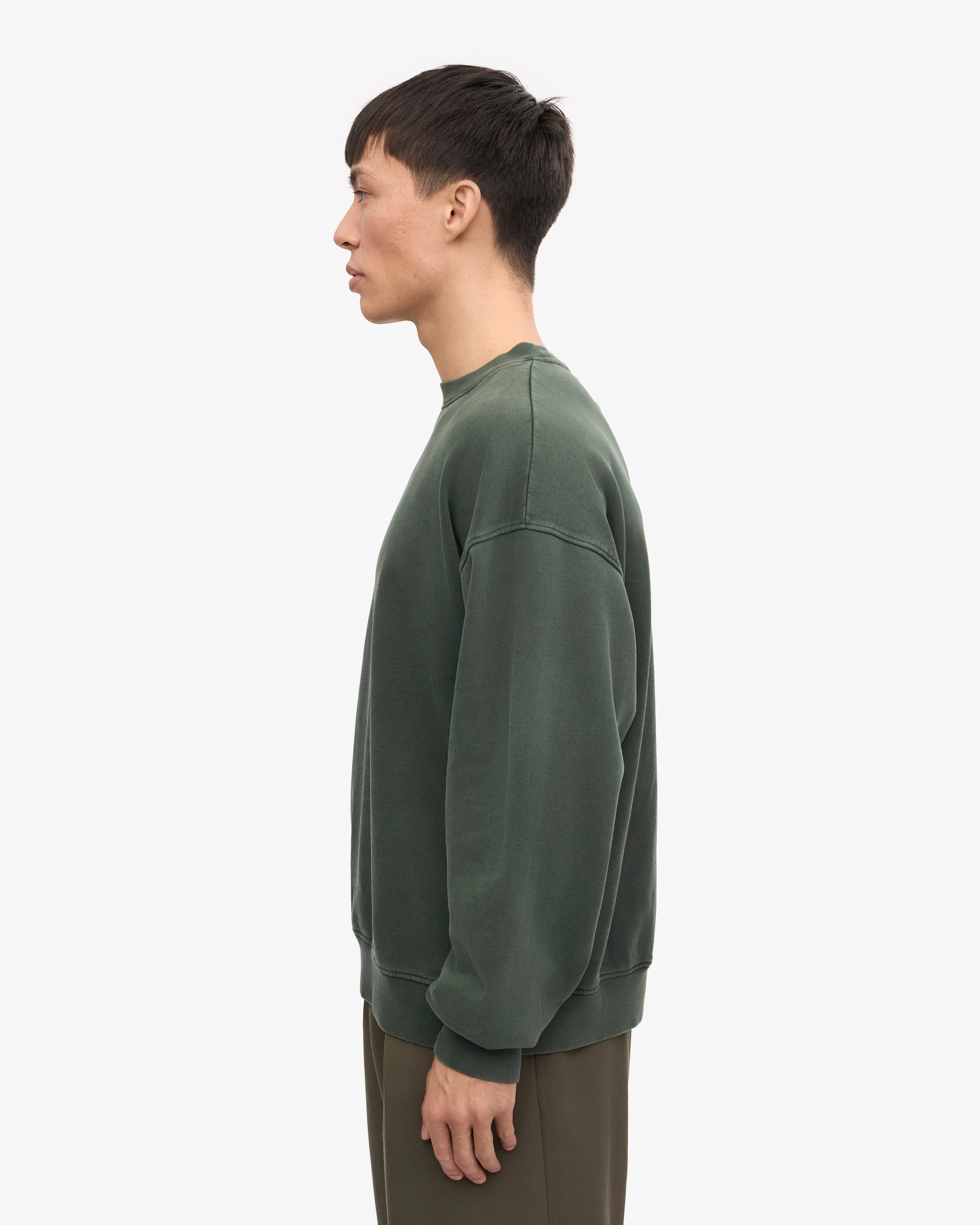 Organic Oversized Crew - Midnight Forest