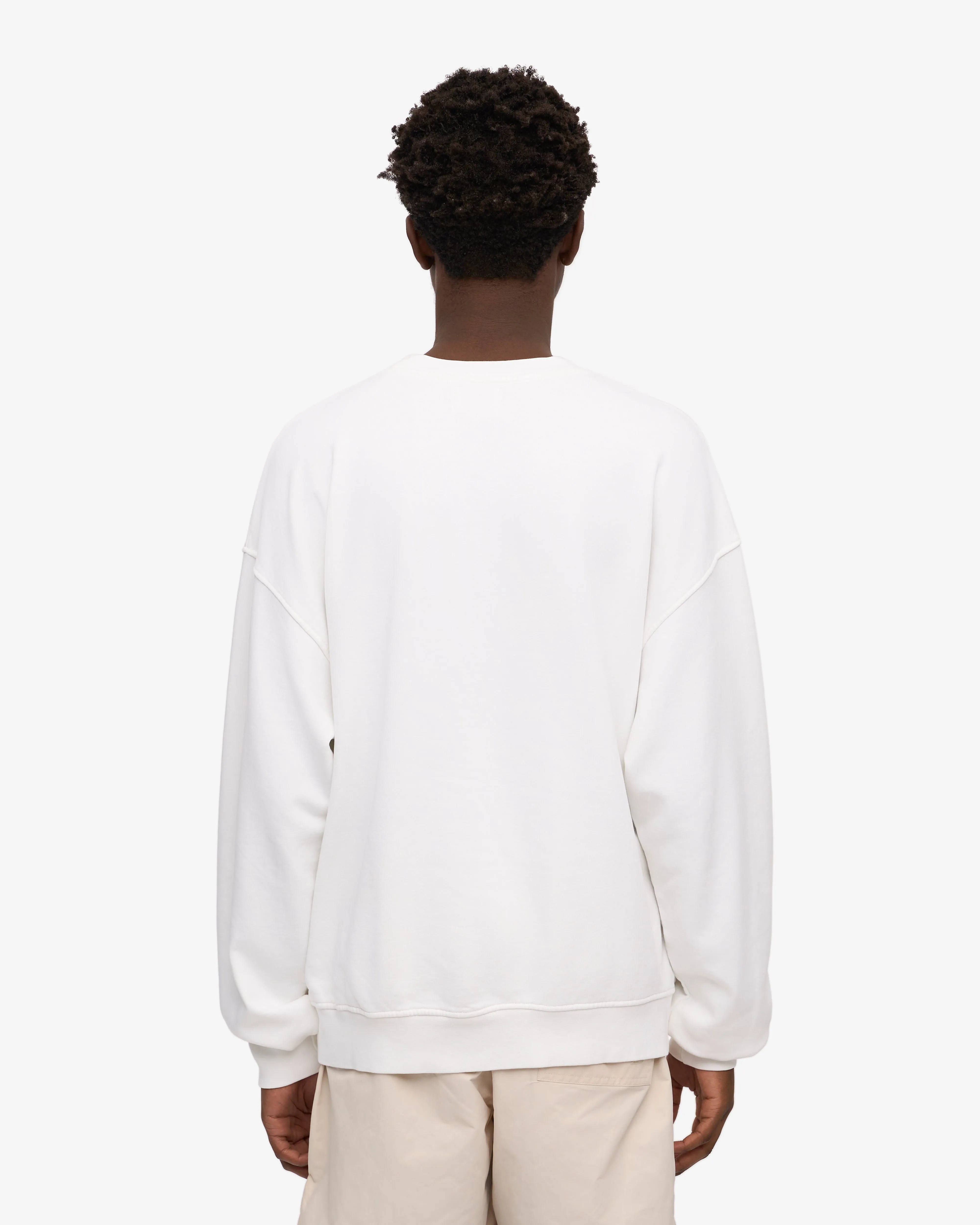 Organic Oversized Crew - Optical White