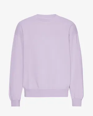 Organic Oversized Crew - Soft Lavender