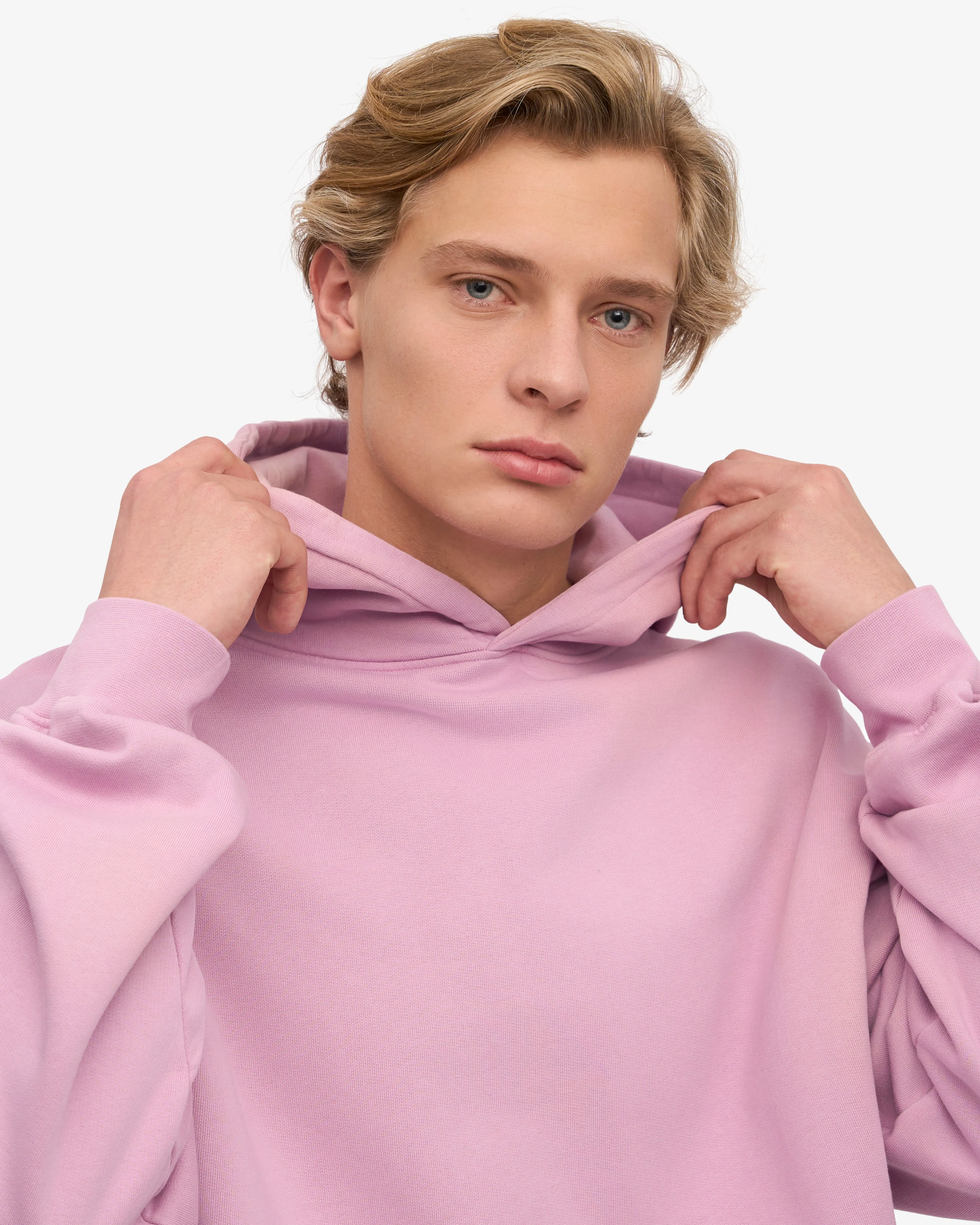 Organic Oversized Hood - Cherry Blossom
