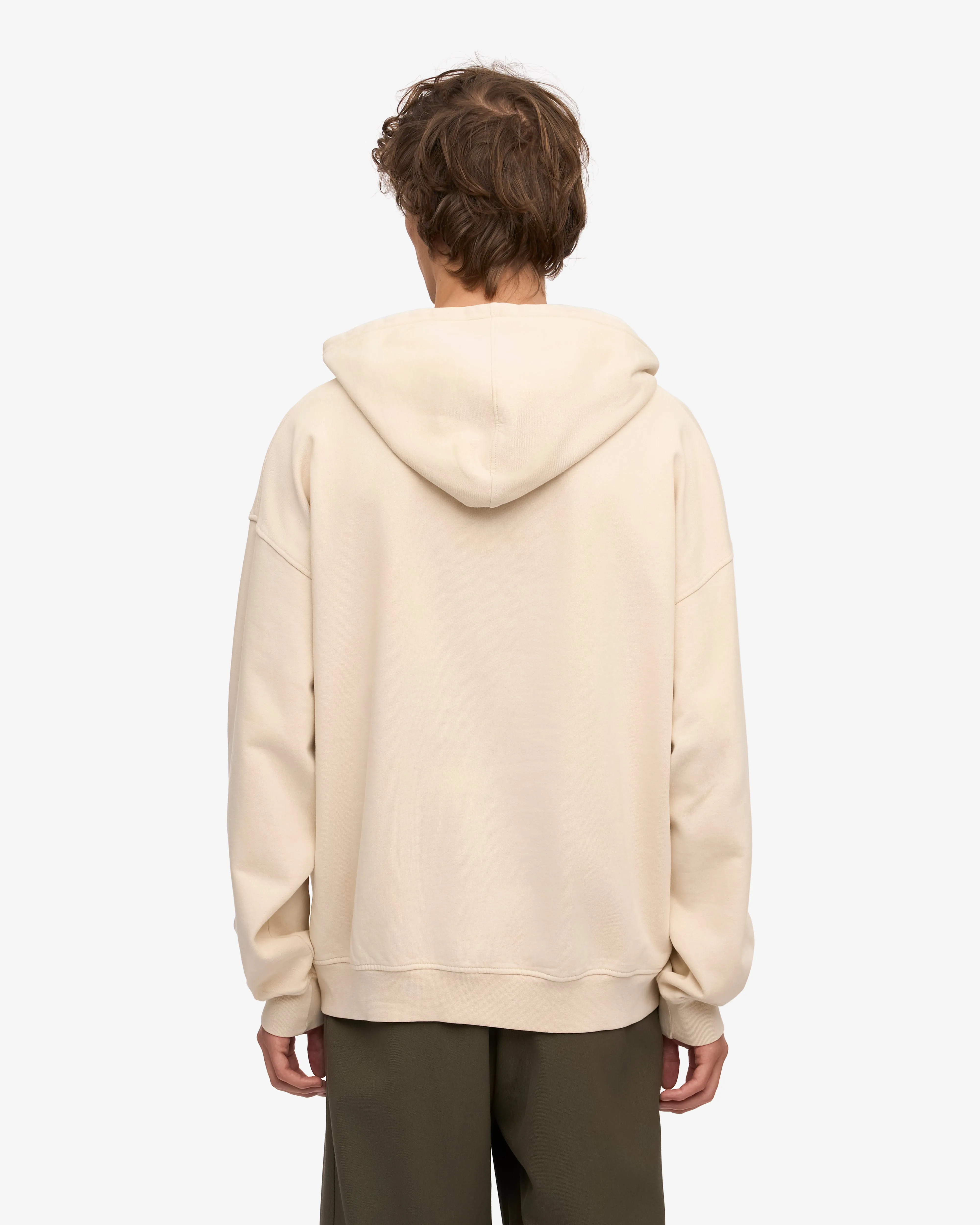 Organic Oversized Hood - Ivory White