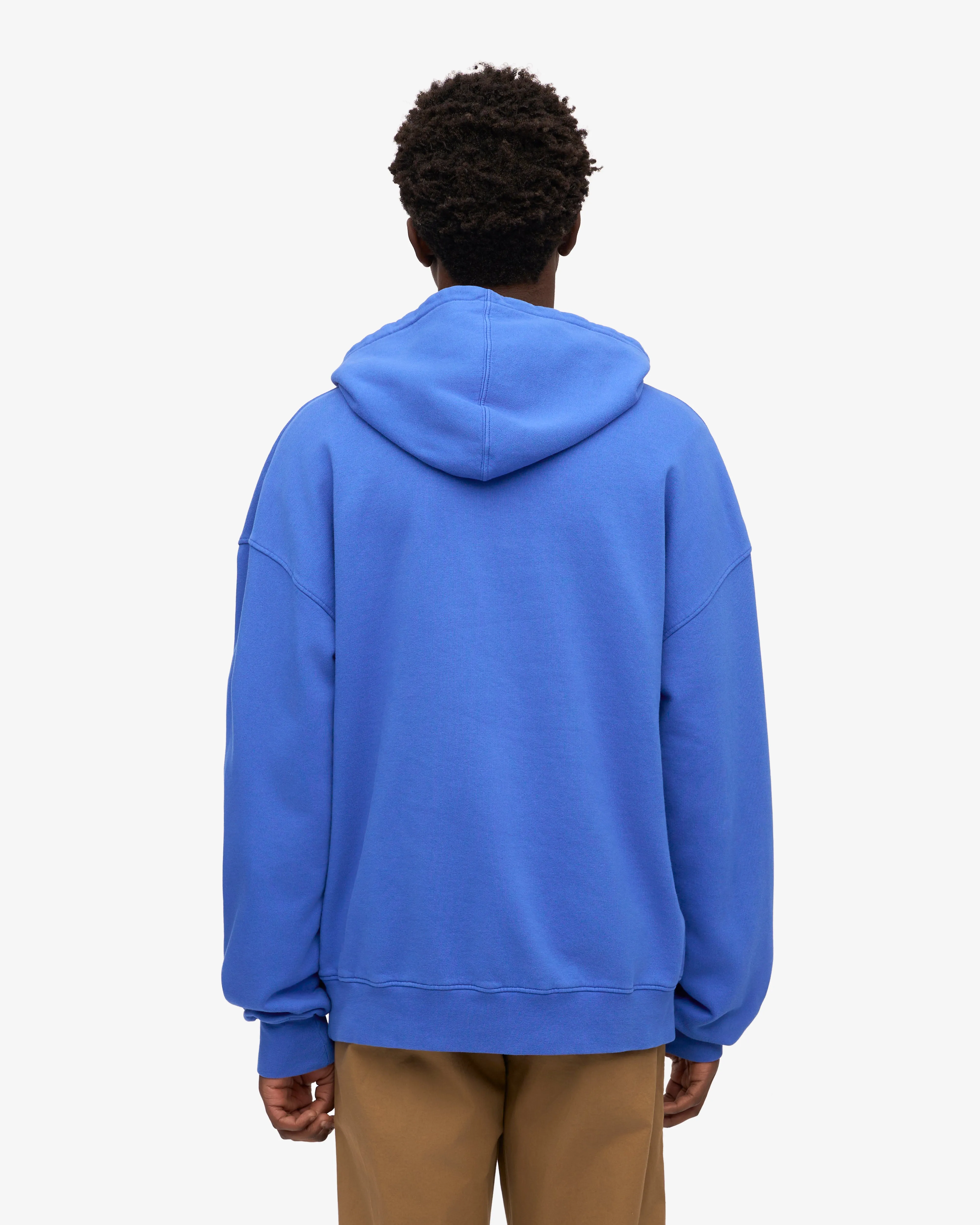 Organic Oversized Hood - Sapphire Blue