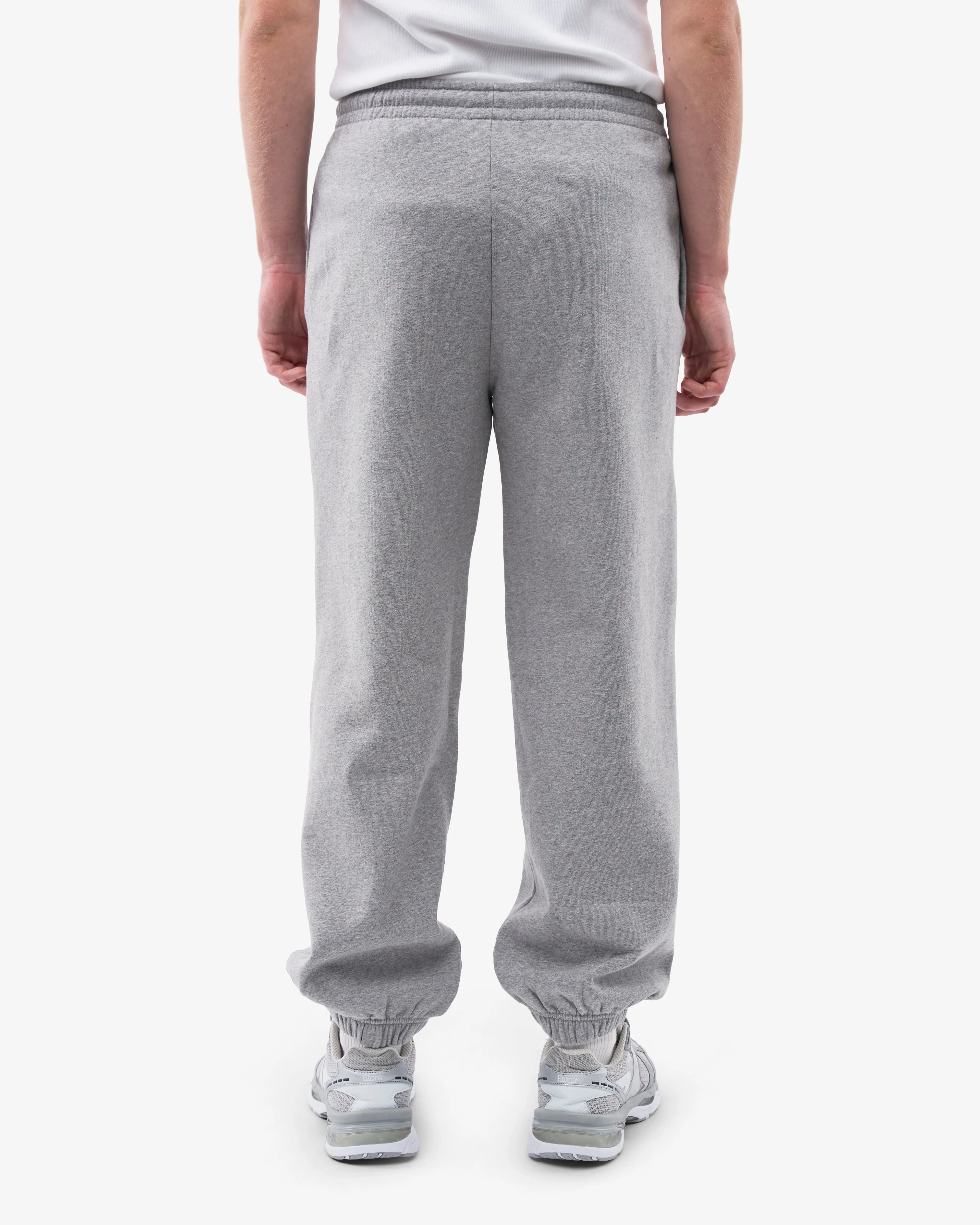 Organic Relaxed Sweatpants - Heather Grey