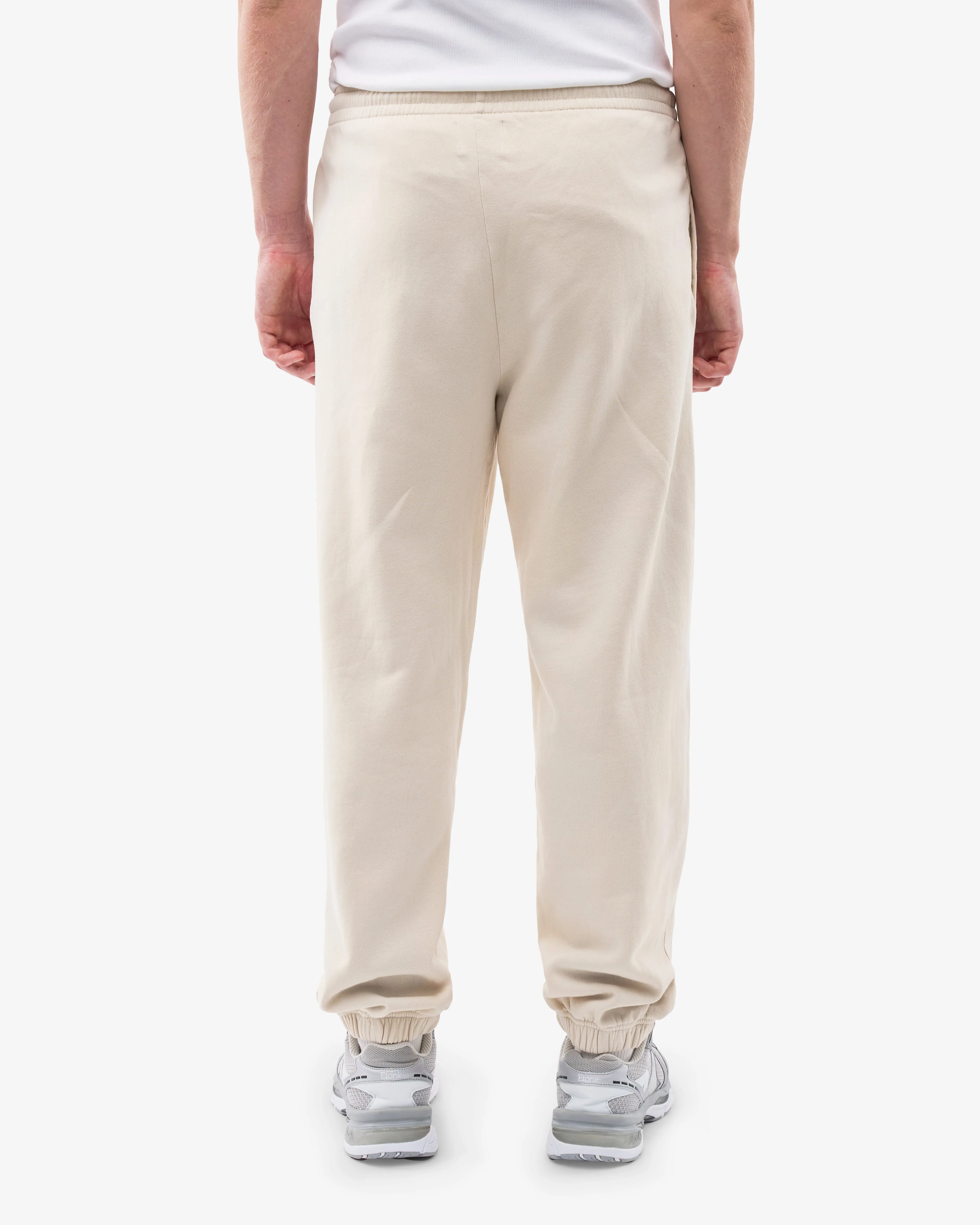 Organic Relaxed Sweatpants - Ivory White