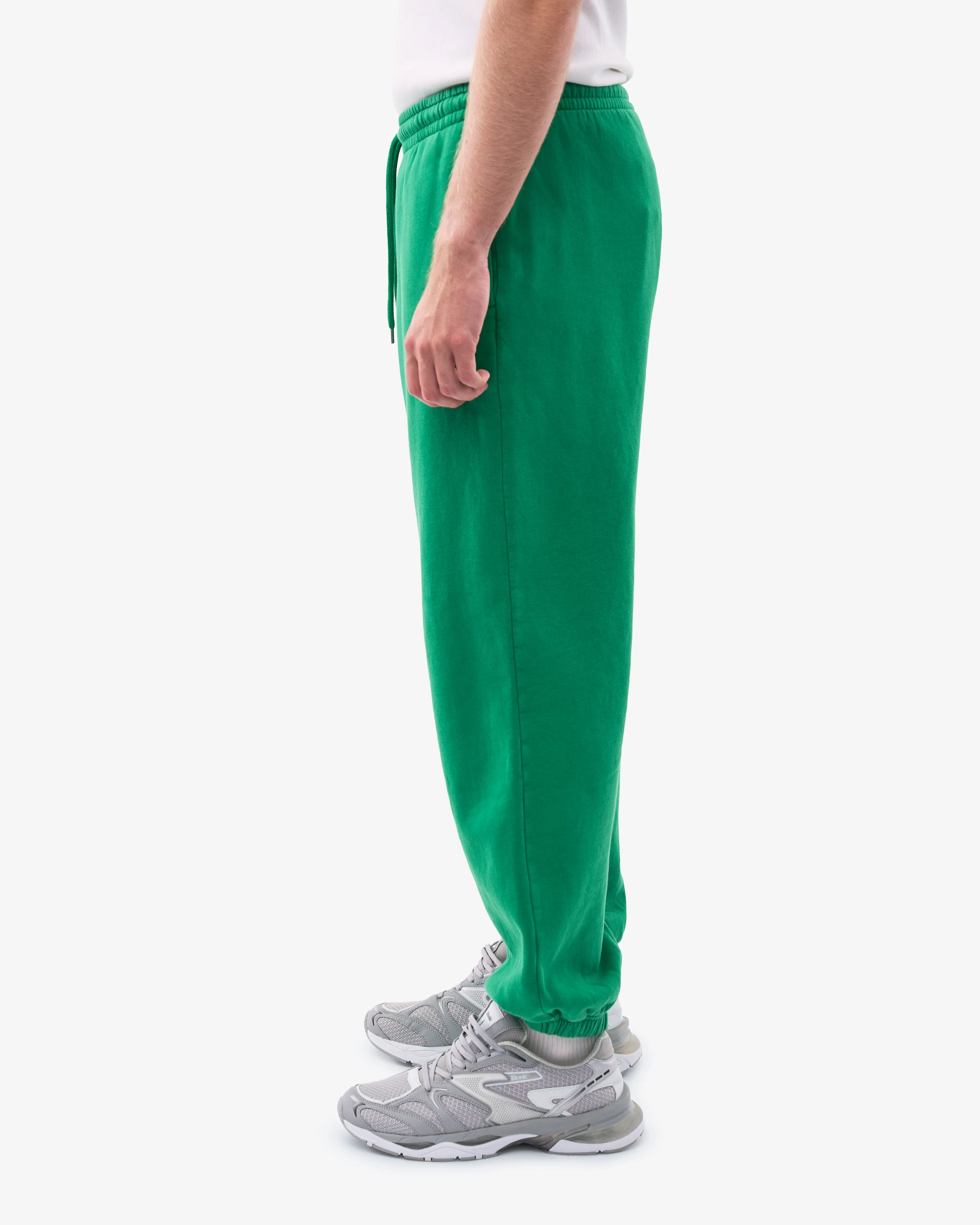 Organic Relaxed Sweatpants - Kelly Green