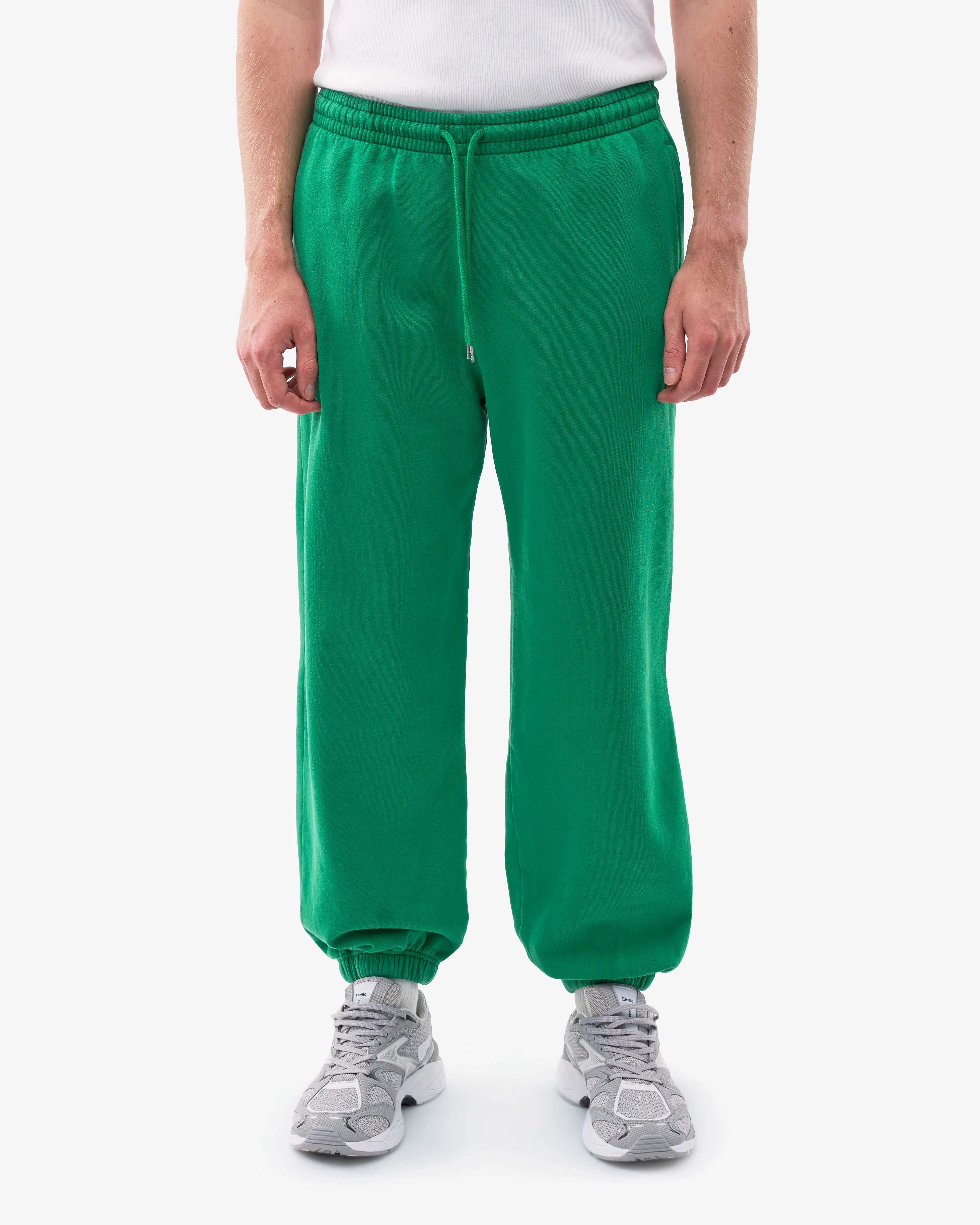 Organic Relaxed Sweatpants - Kelly Green