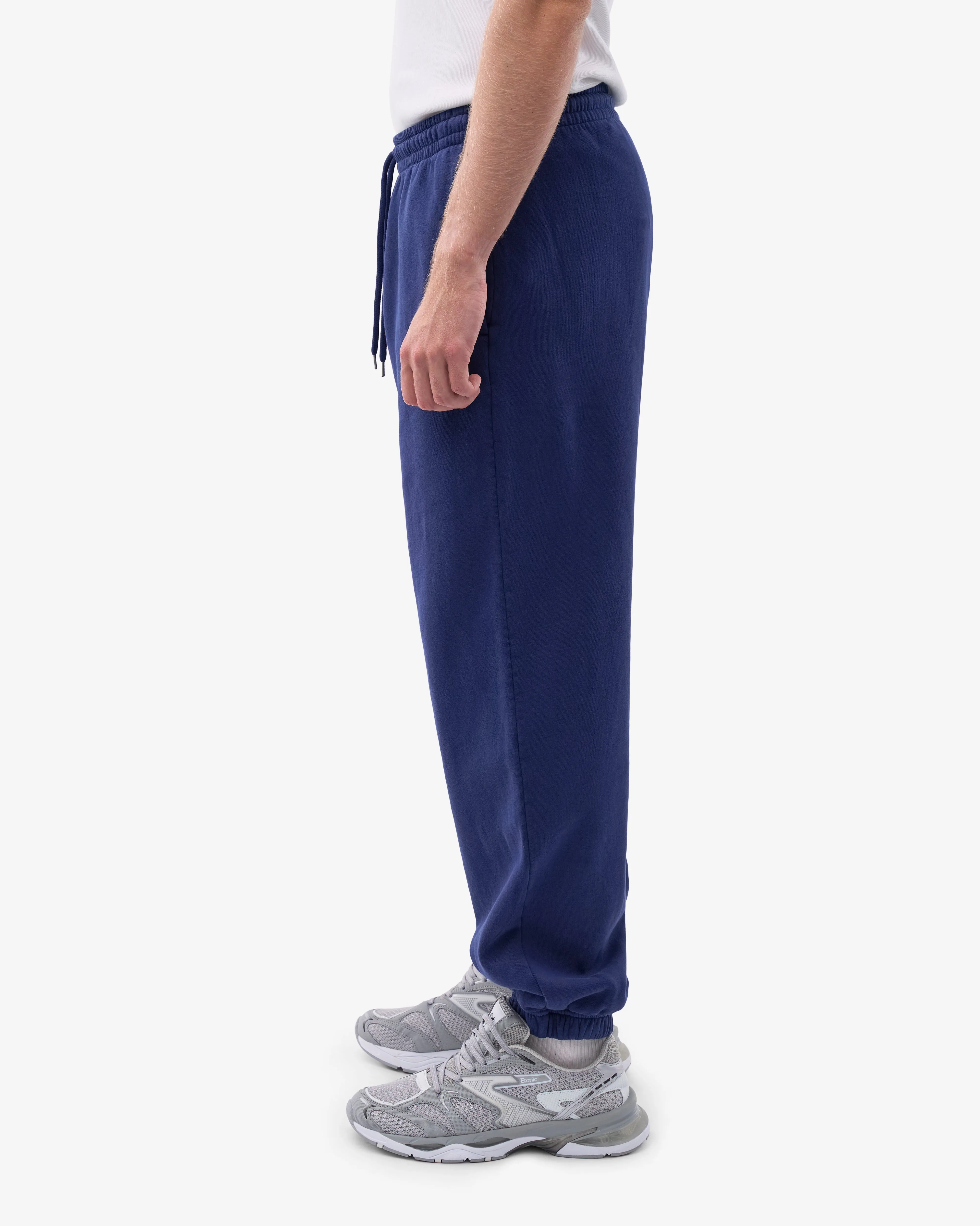 Organic Relaxed Sweatpants - Marine Blue