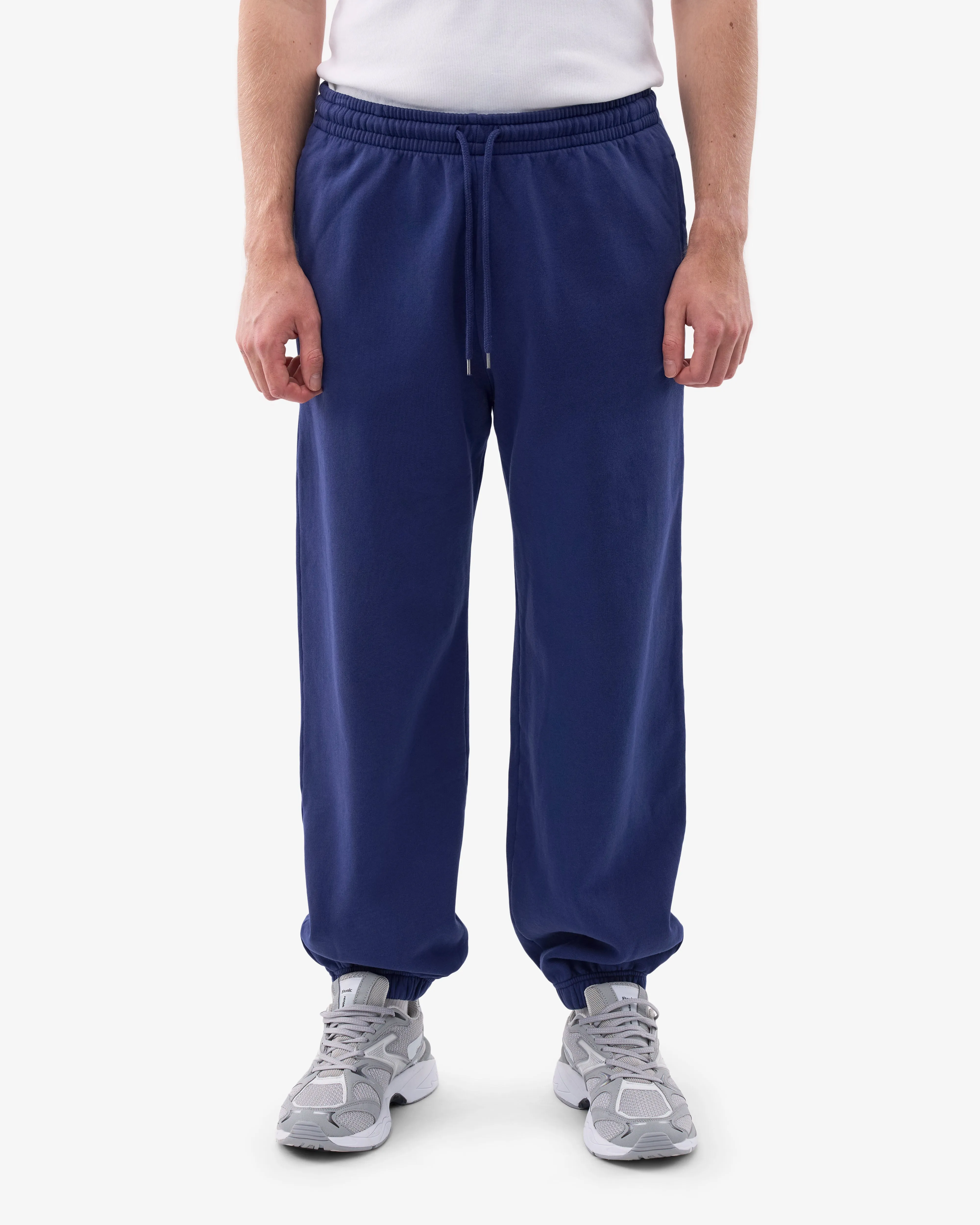 Organic Relaxed Sweatpants - Marine Blue