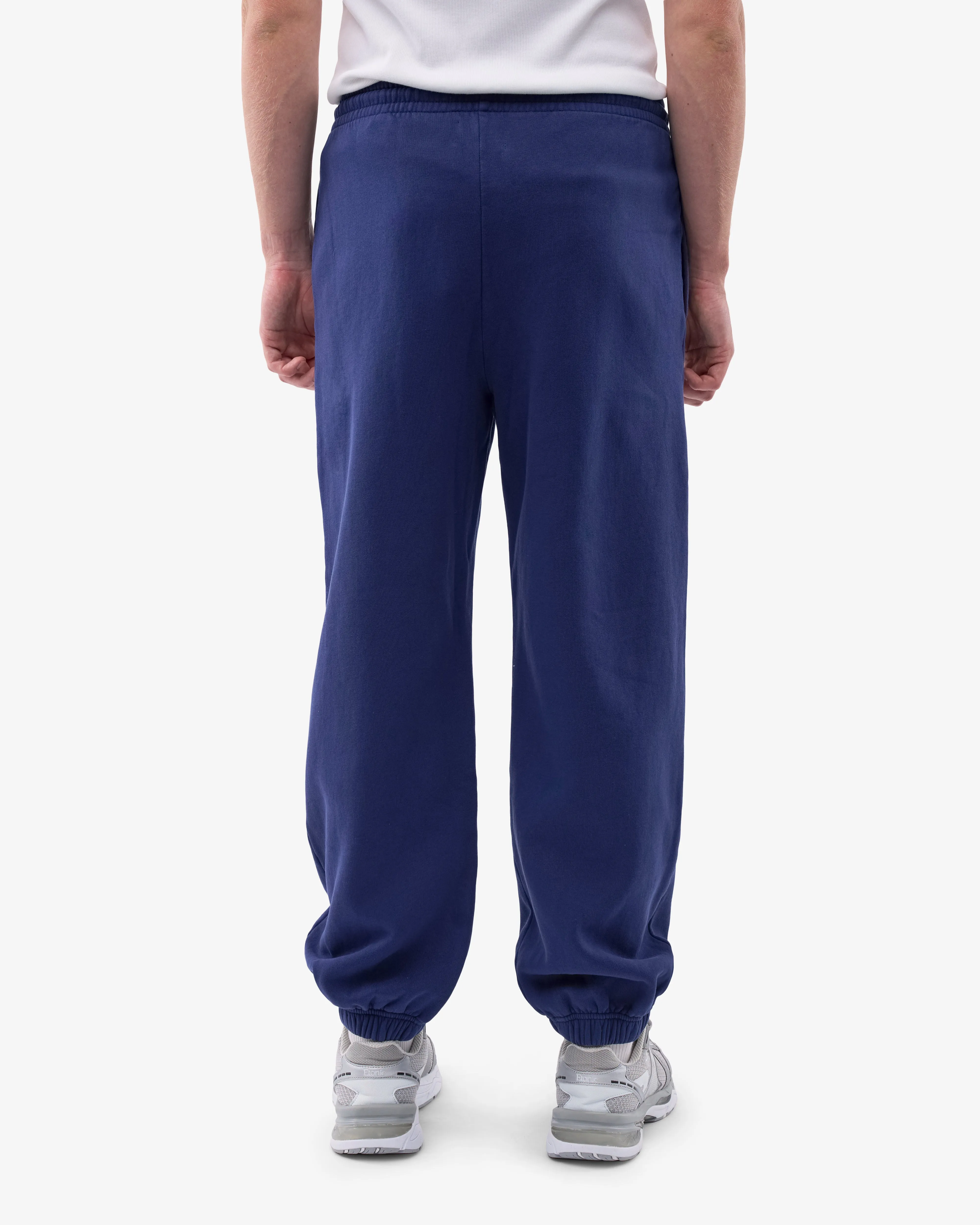 Organic Relaxed Sweatpants - Marine Blue
