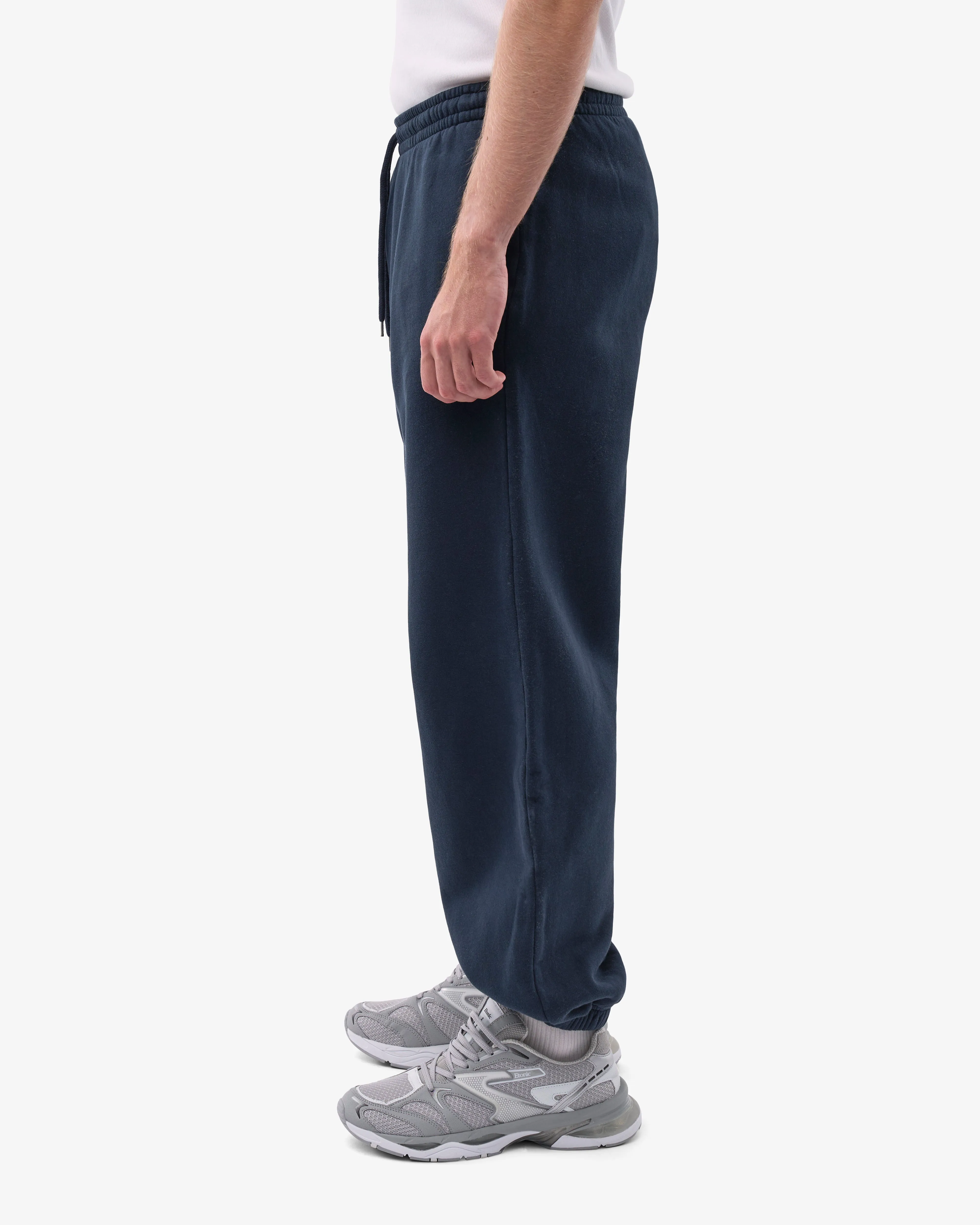 Organic Relaxed Sweatpants - Navy Blue