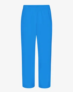 Organic Straight Leg Sweatpants - Pacific Blue