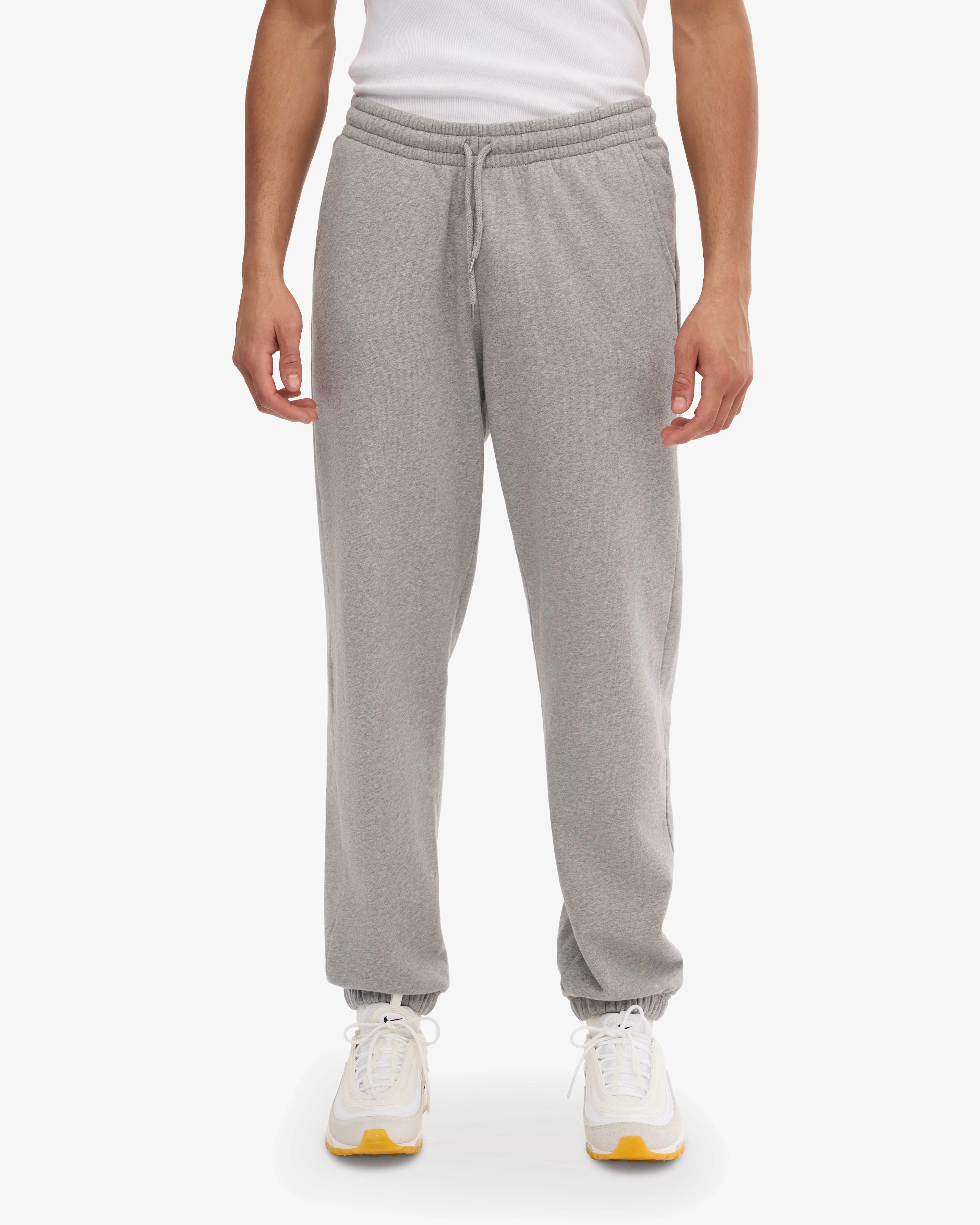 Organic Sweatpants - Heather Grey