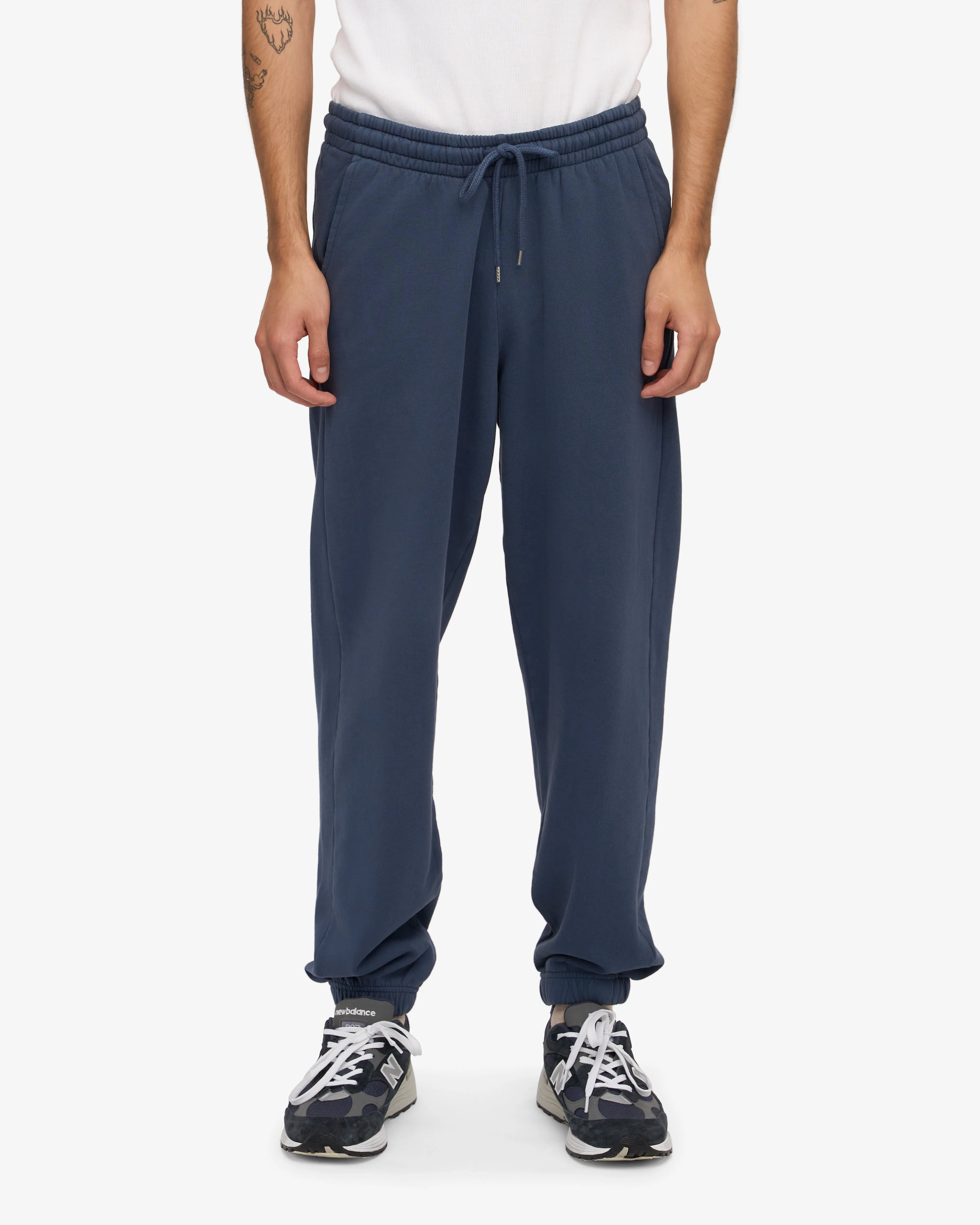 Organic Sweatpants - Petrol Blue