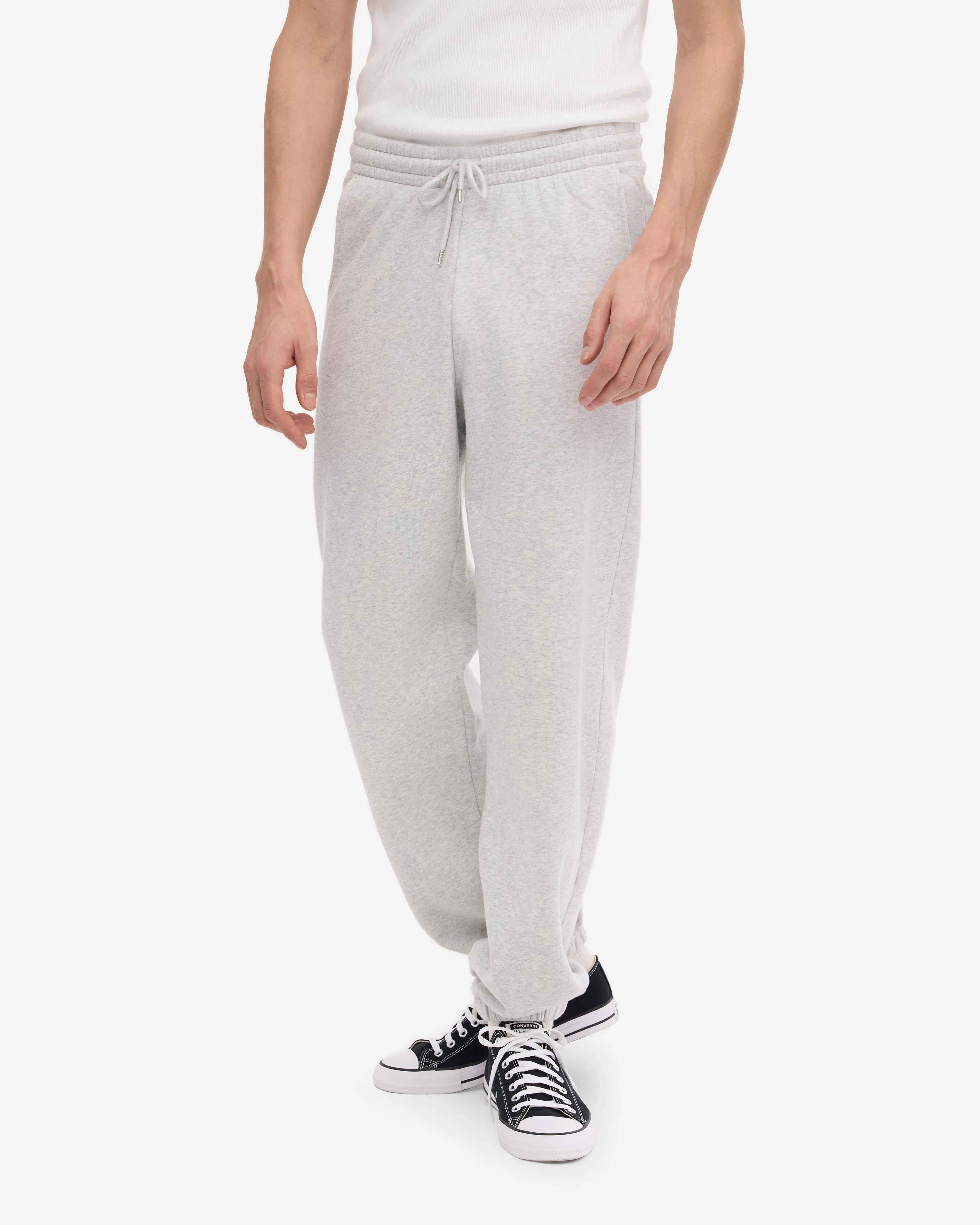 Organic Sweatpants - Snow Melange