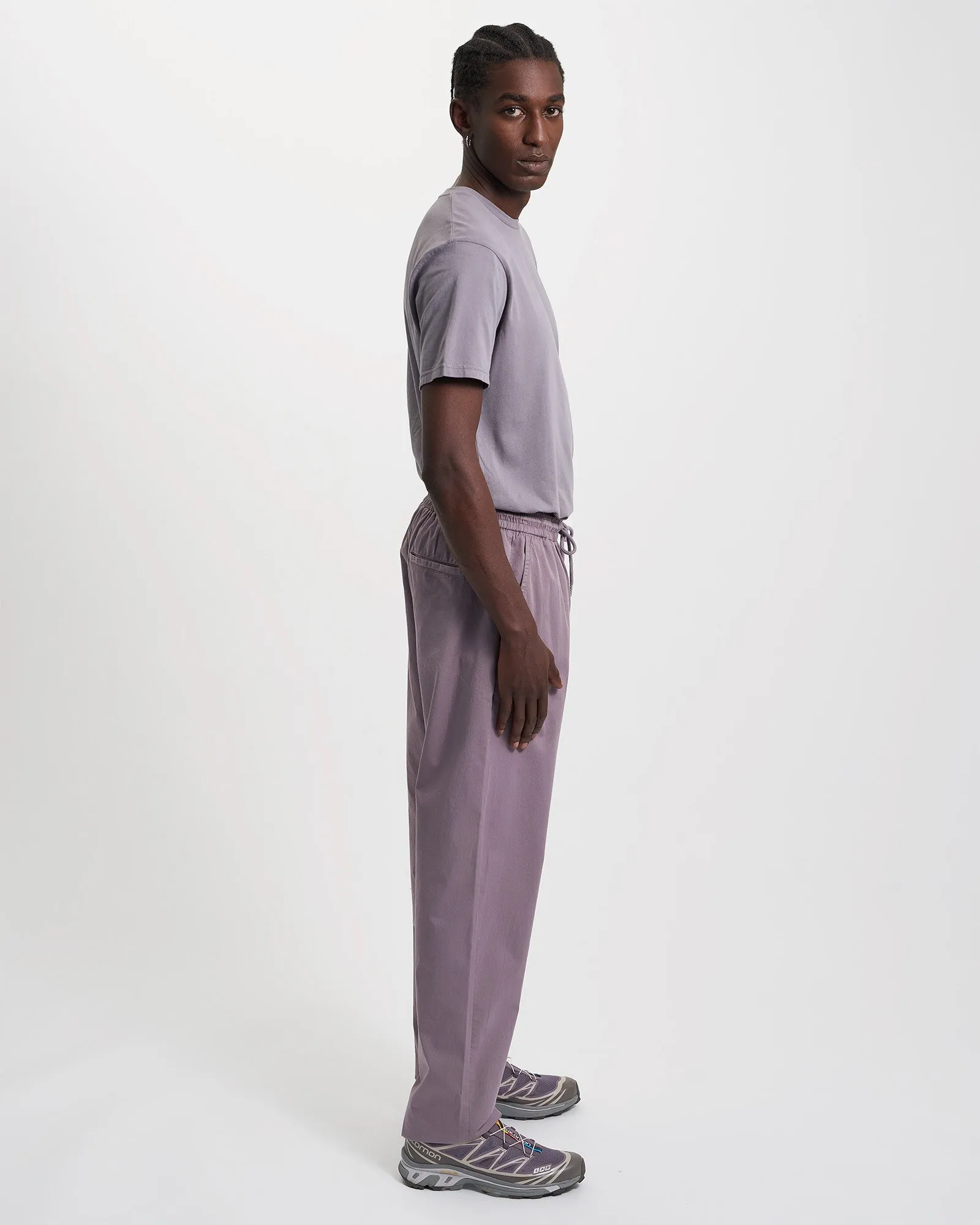Organic Twill Pants - Petrol Blue