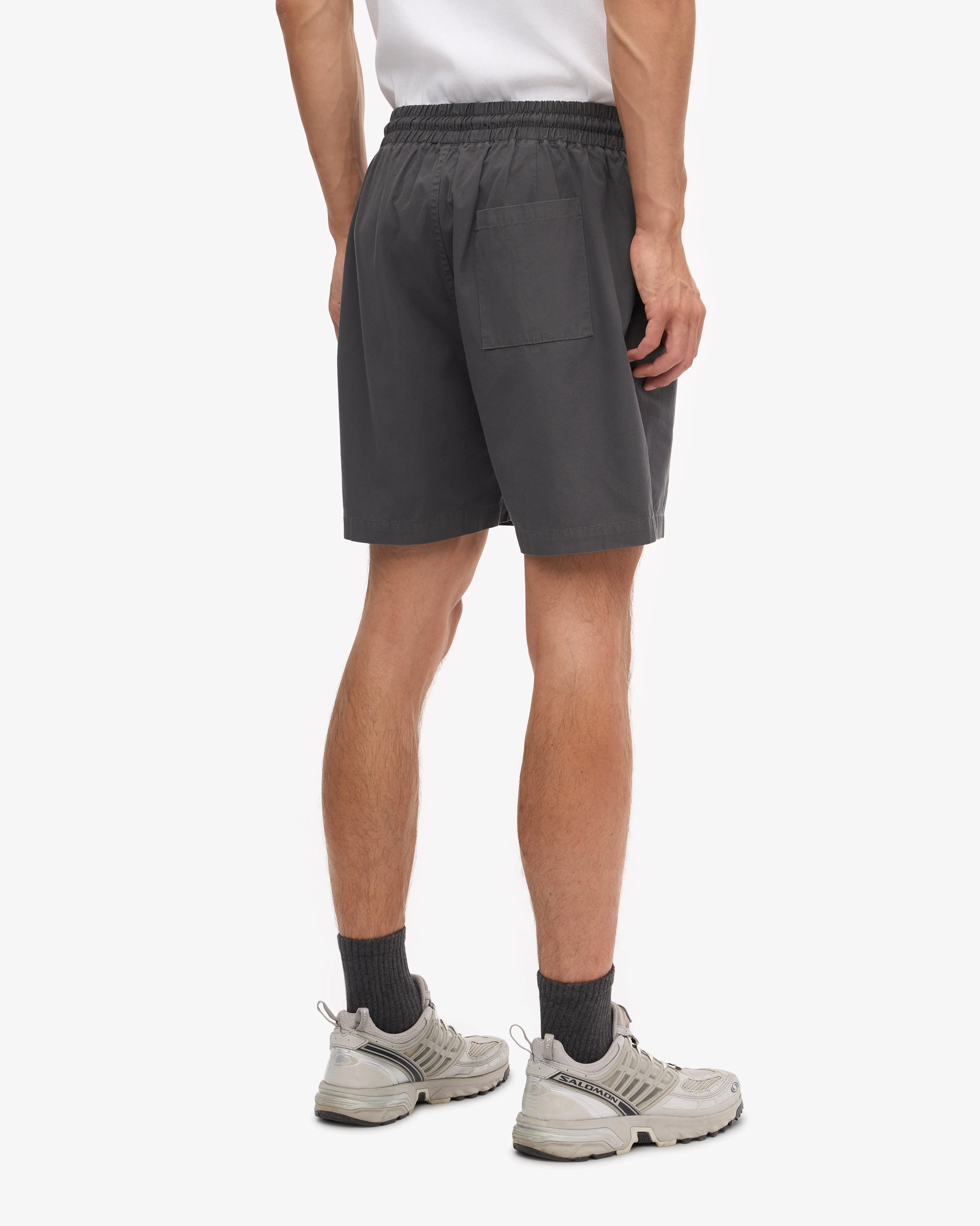 Organic Twill Shorts - Lava Grey