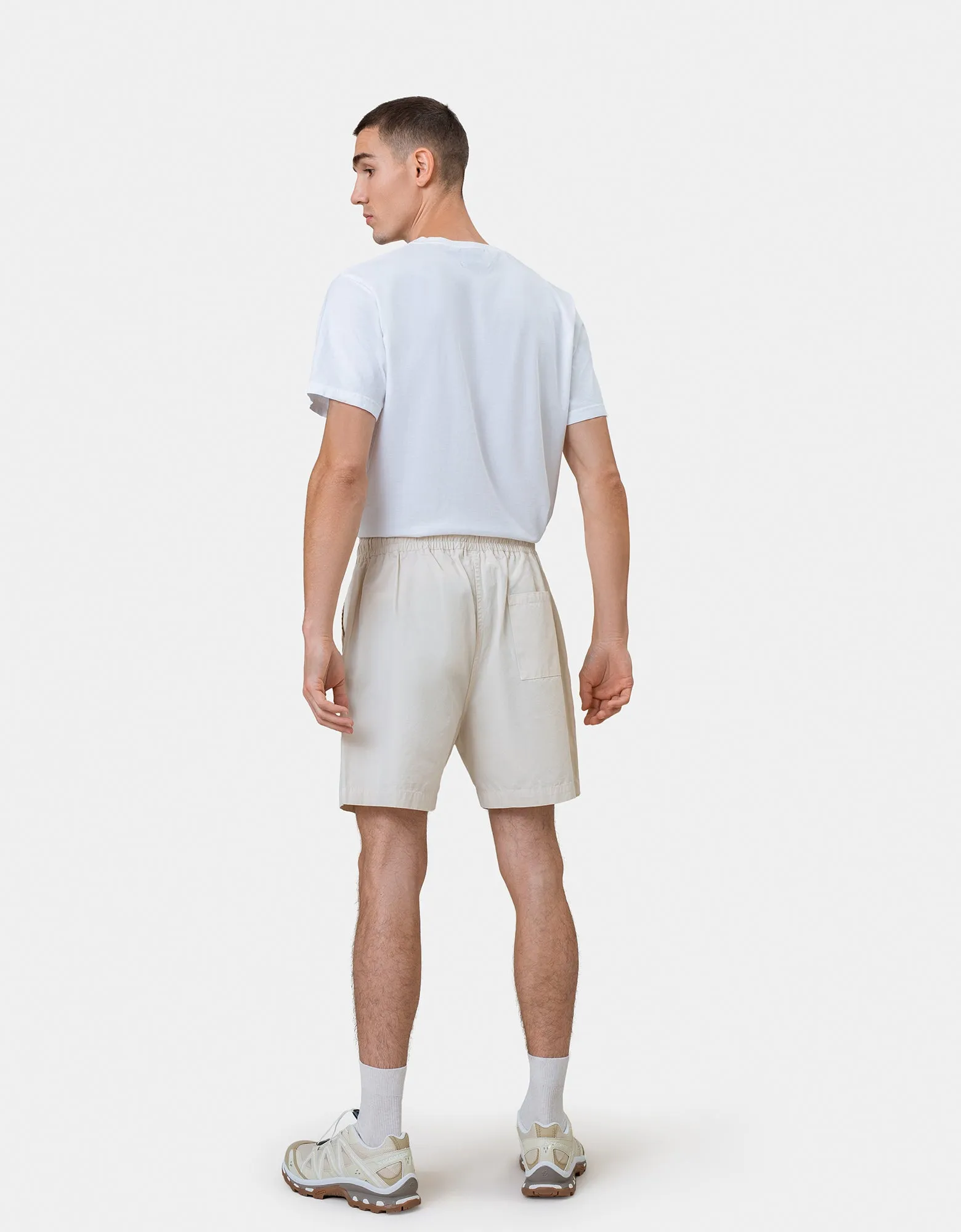 Organic Twill Shorts - Light Aqua
