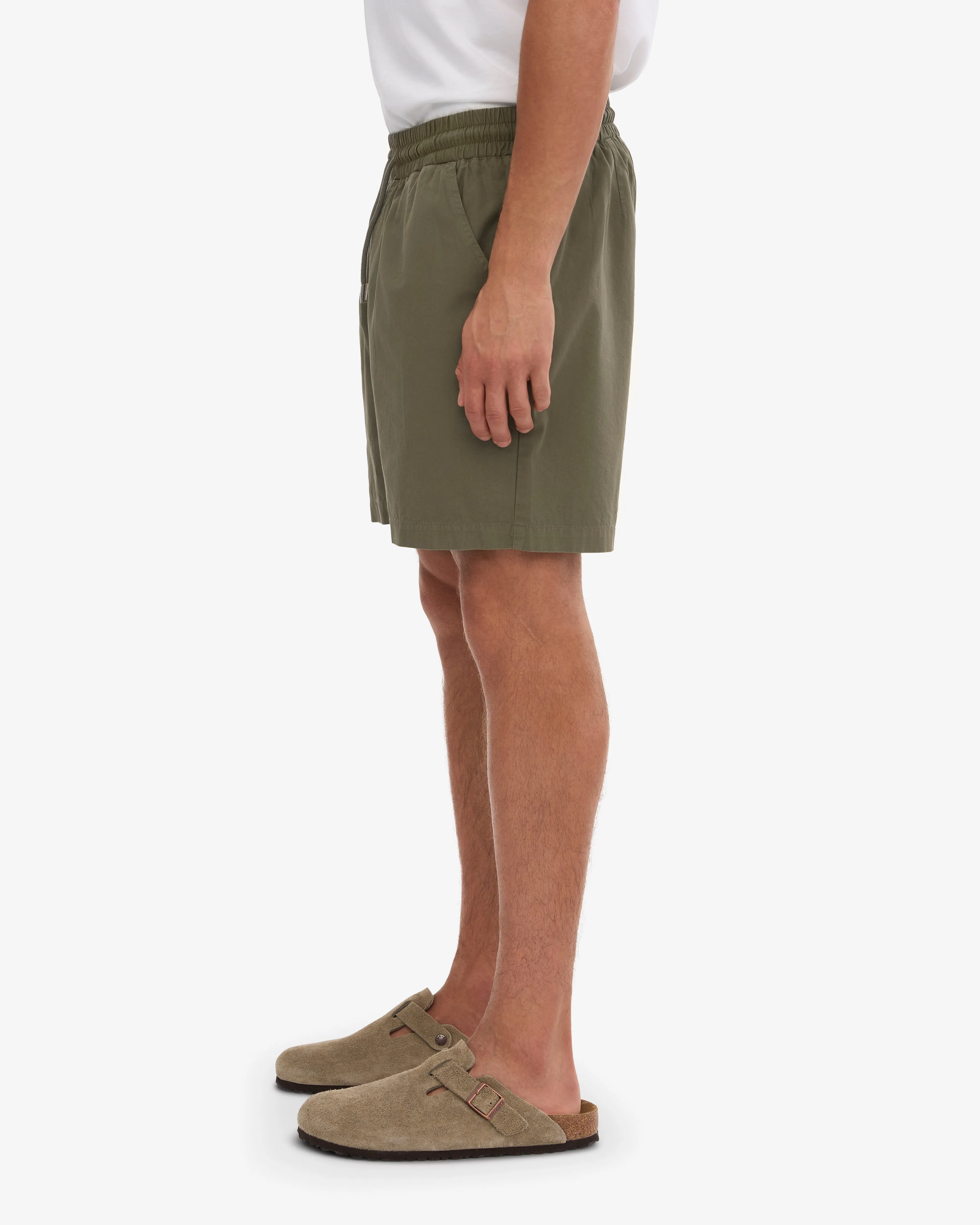 Organic Twill Shorts - Polar Blue