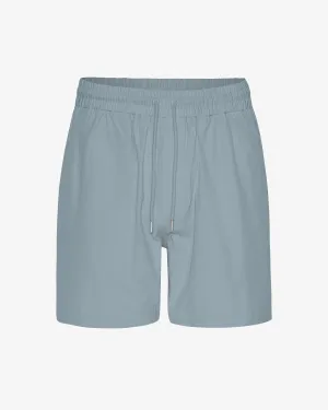 Organic Twill Shorts - Steel Blue