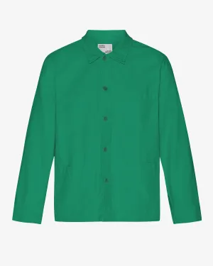 Organic Workwear Jacket - Kelly Green
