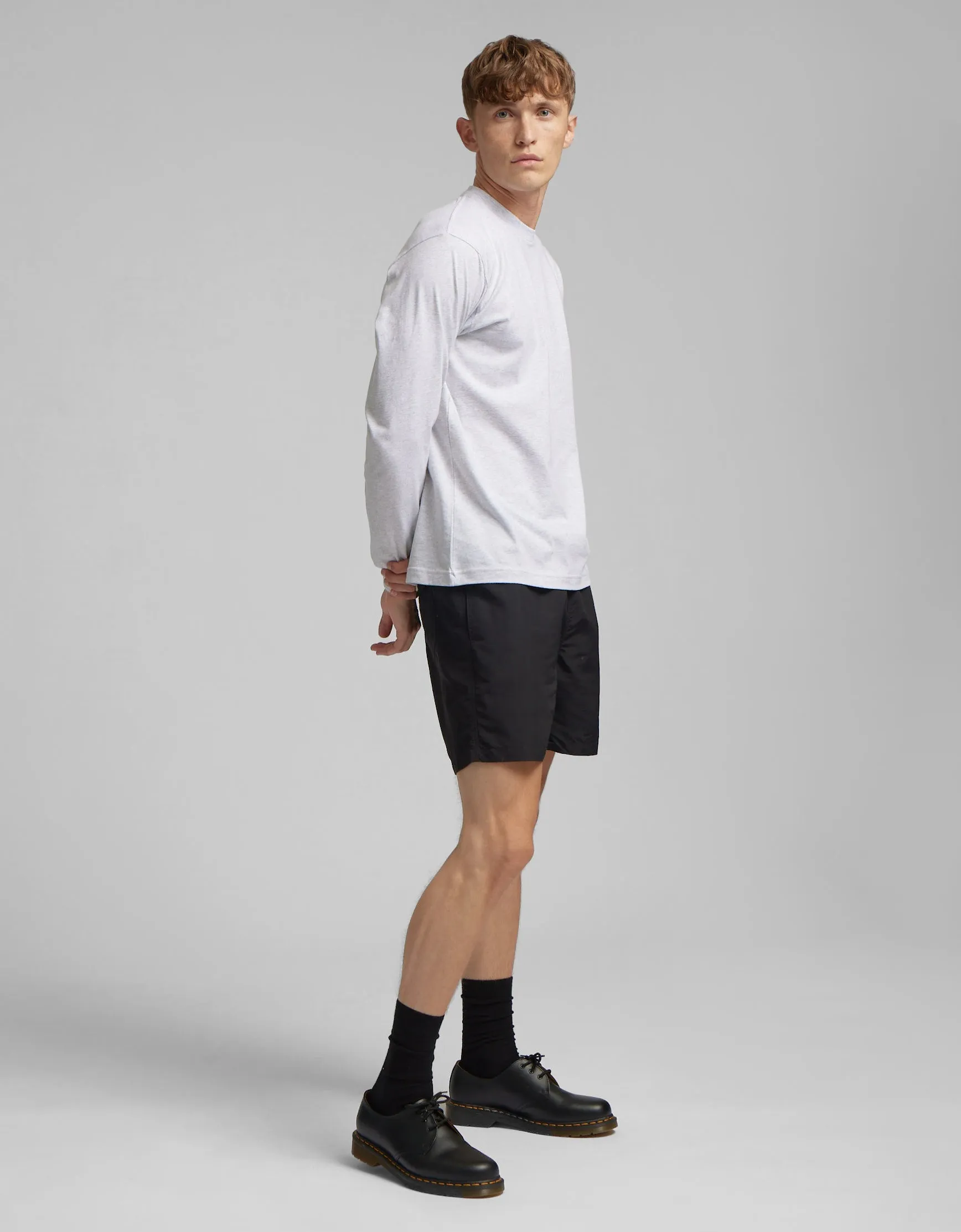 Oversized Organic LS T-Shirt - Hunter Green