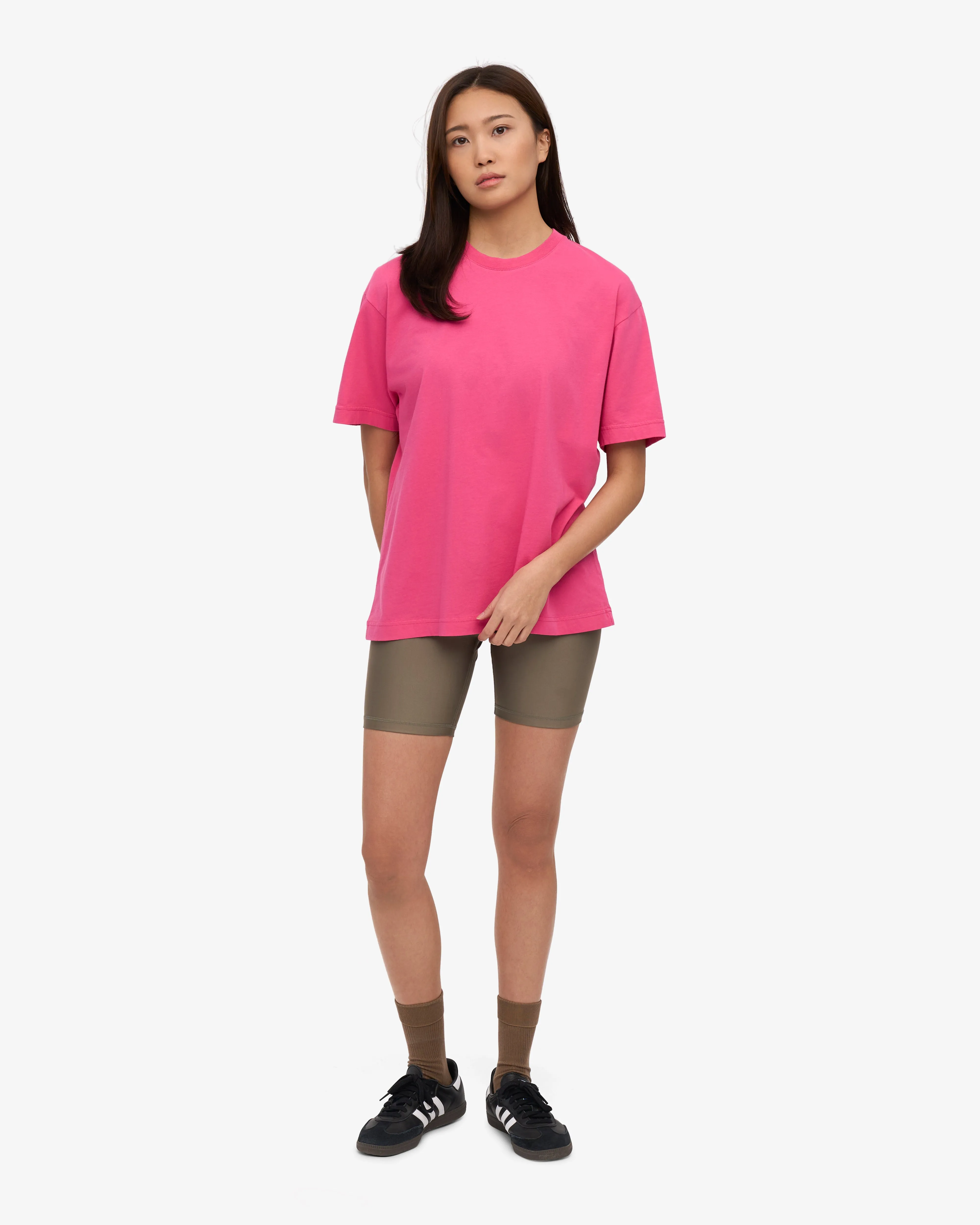 Oversized Organic T-Shirt - Bubblegum Pink