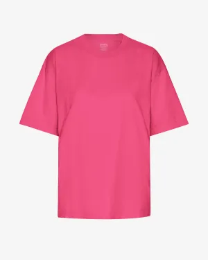 Oversized Organic T-Shirt - Bubblegum Pink