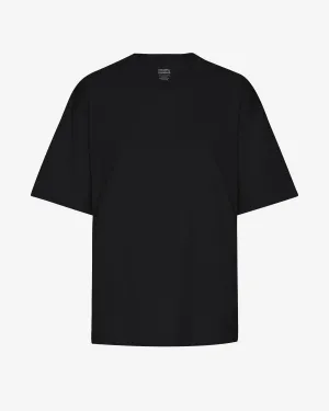 Oversized Organic T-Shirt - Deep Black