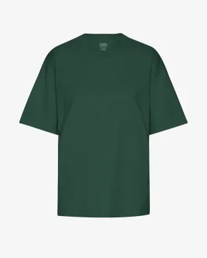 Oversized Organic T-Shirt - Emerald Green