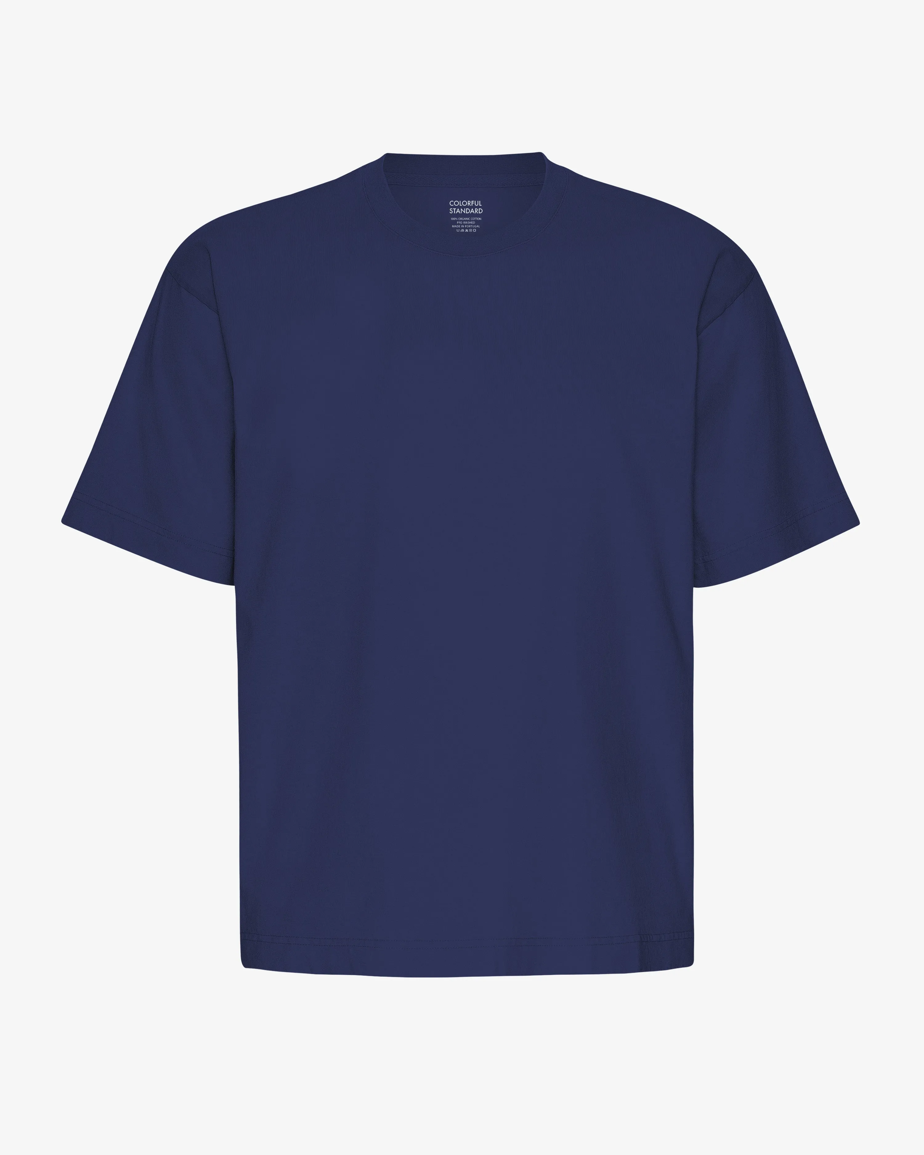 Oversized Organic T-Shirt - Marine Blue
