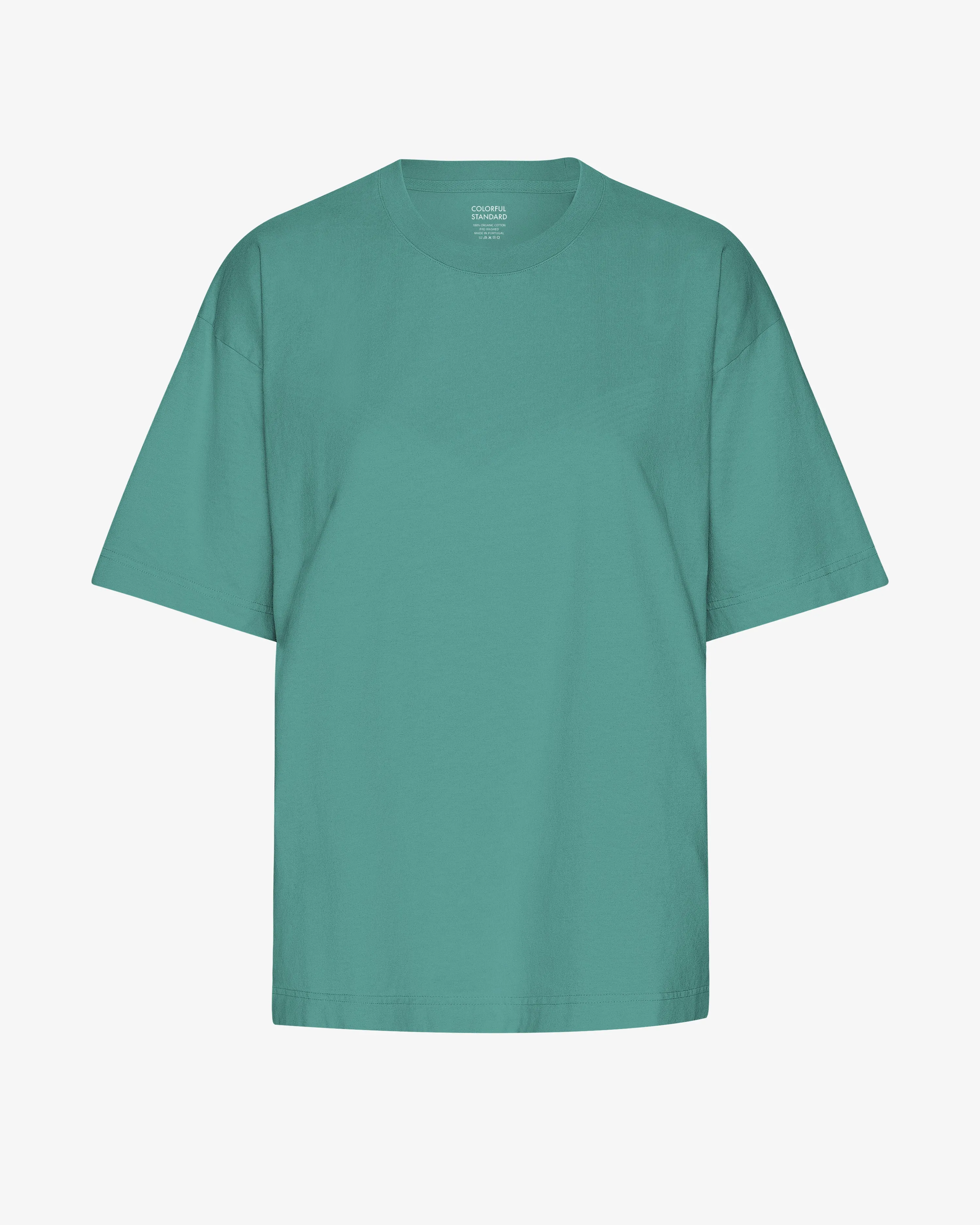 Oversized Organic T-Shirt - Pine Green